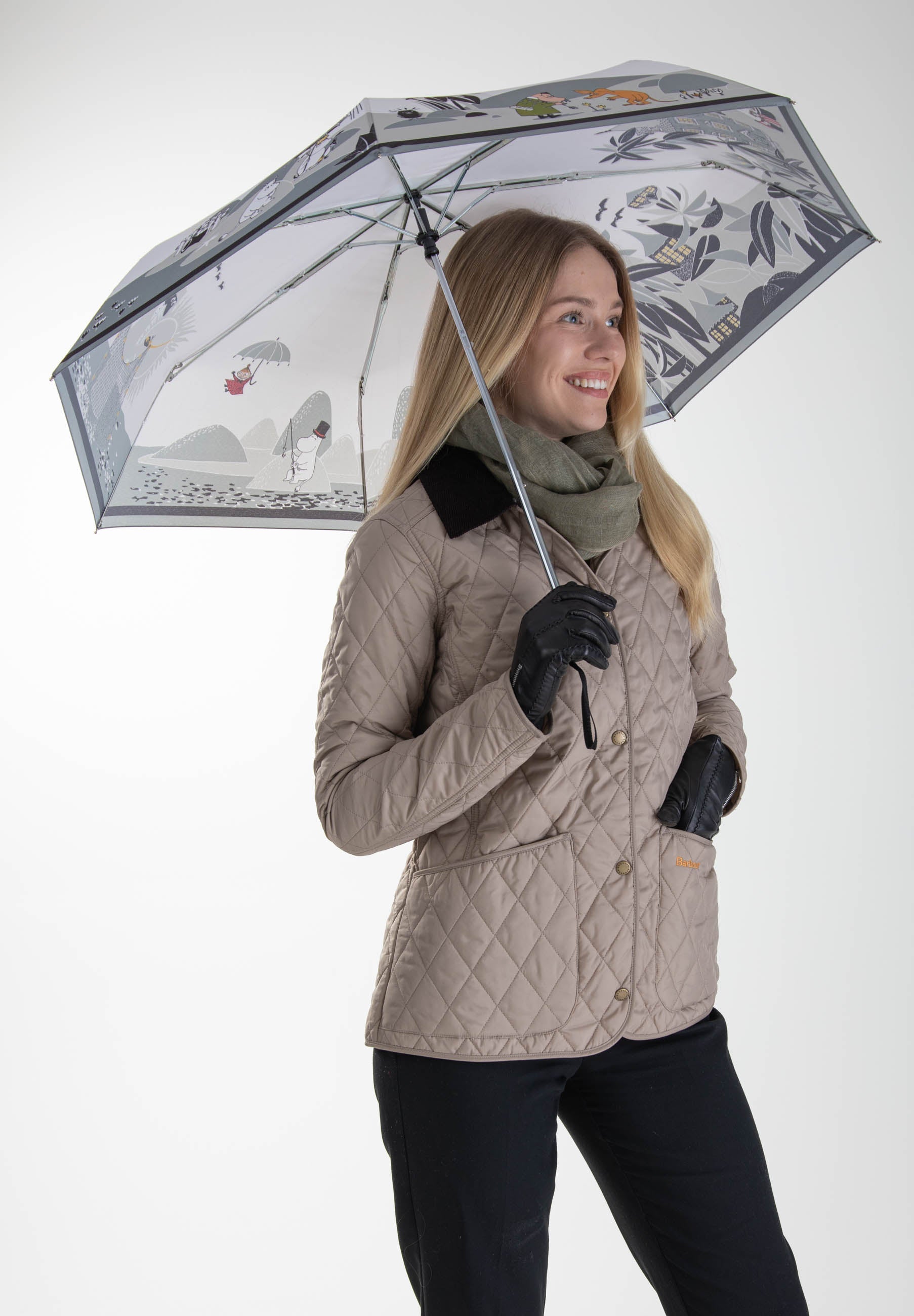 Muumi Edullinen kokoontaitettava sateenvarjo - 8790M - Lasessor