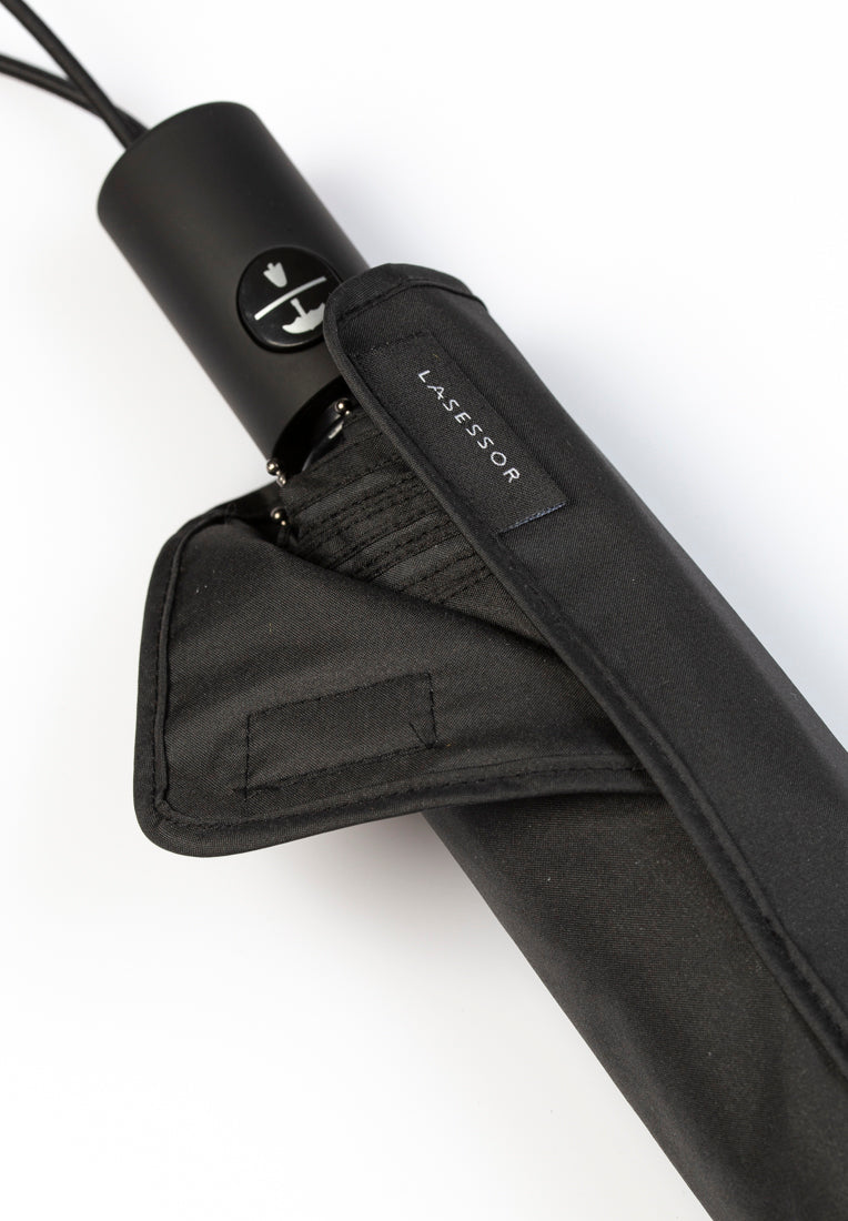 Lasessorrain-Täysautomaattinen kokoontaitettava sateenvarjo - 8772-suojapussi