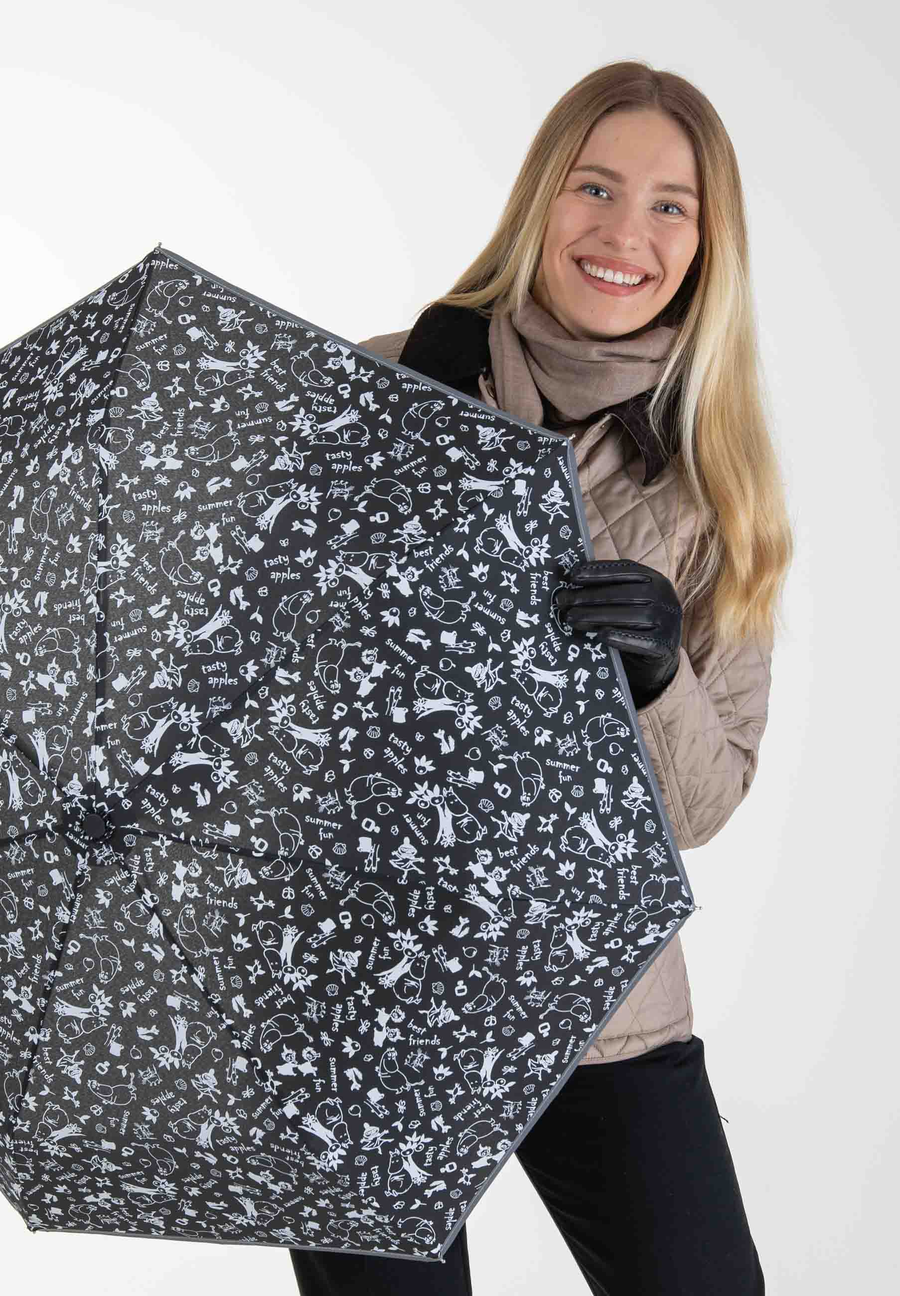 Muumi Edullinen kokoontaitettava sateenvarjo - 8790M - Lasessor