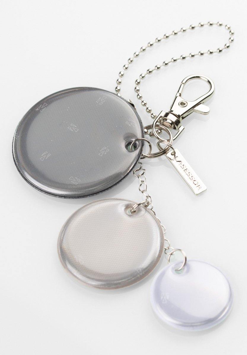 Ympyräsetti Lasessor Koruheijastin-Musta-heijastin-edestä