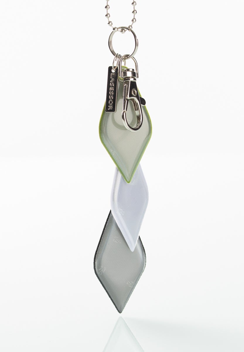 Lasessor design koruheijastin reflector 3-leaves vihreä C3