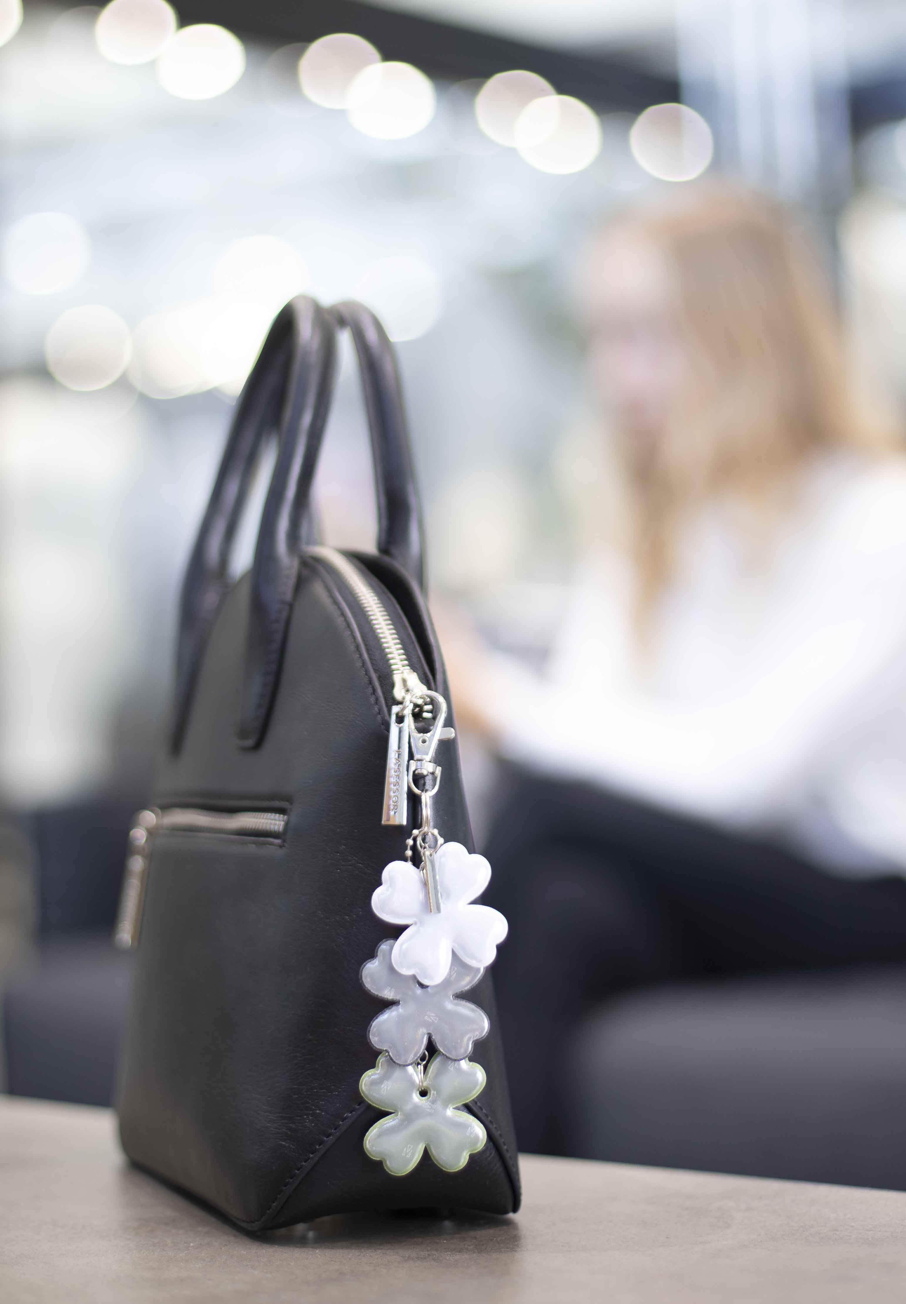 Lasessor Koruheijastin 3 Apilaa roikkumassa laukussa