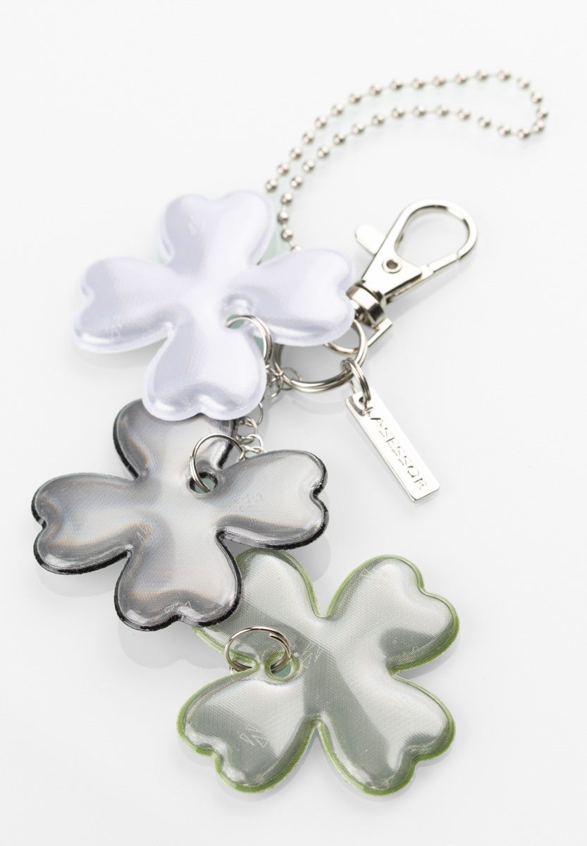 Lasessor design koruheijastin reflector 3-clovers vihreä A1