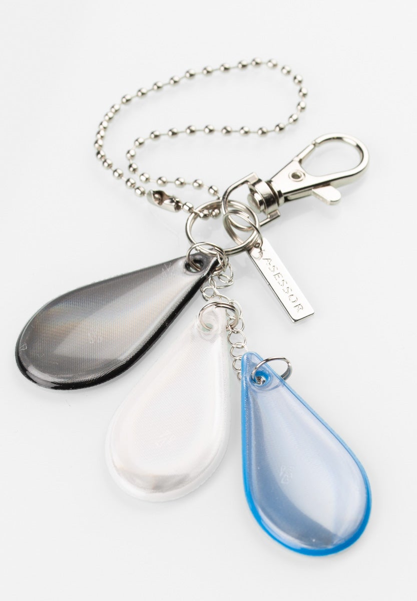 3 Pisaraa Lasessor heijastin -Sininen-heijastin-edestä