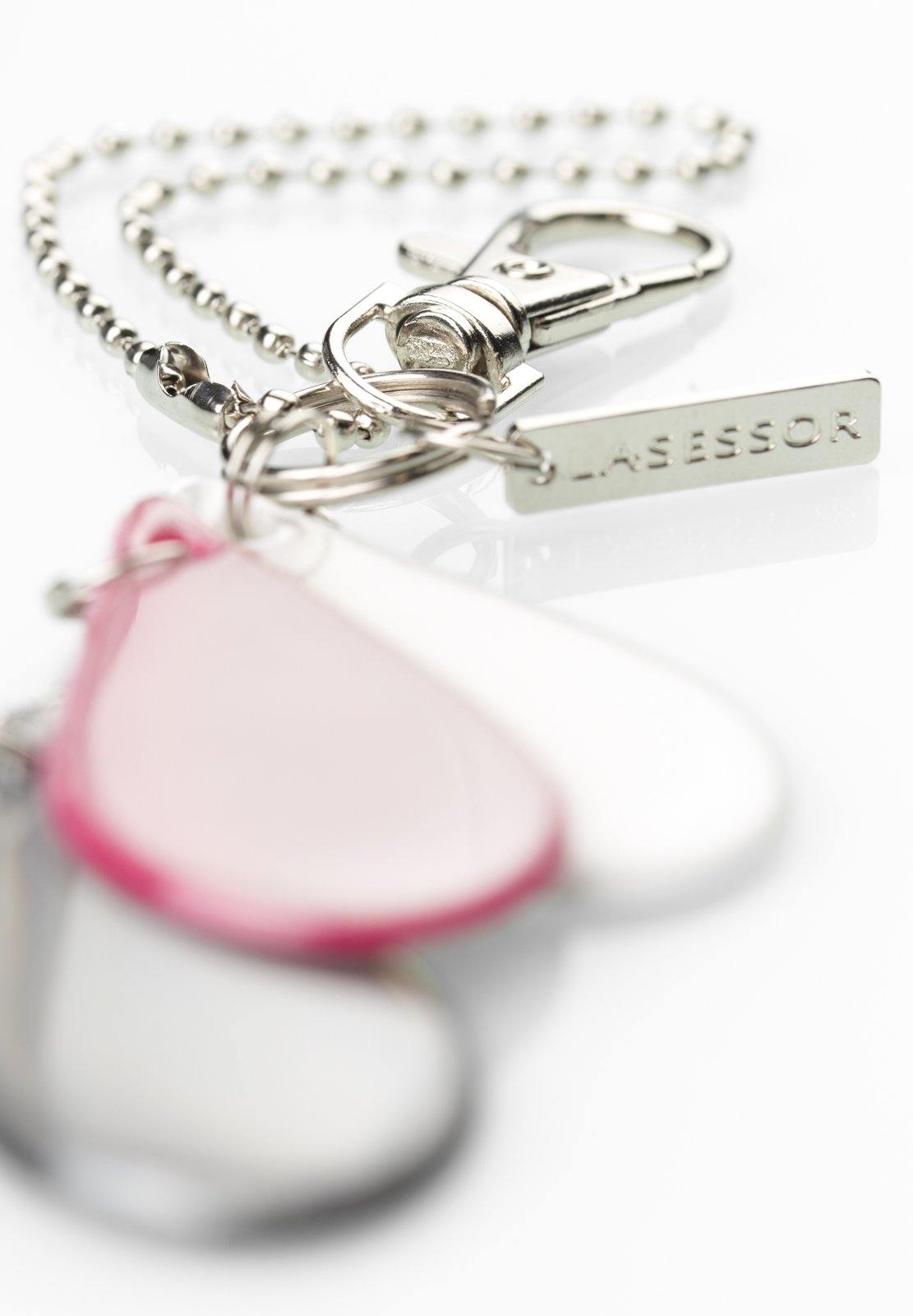 Lasessor design heijastin reflector drops Fuksia B2