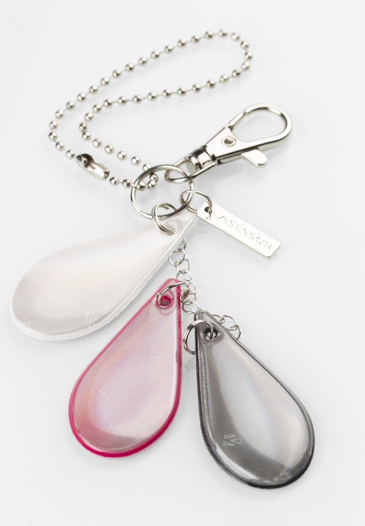 Lasessor design heijastin reflector drops Fuksia A1