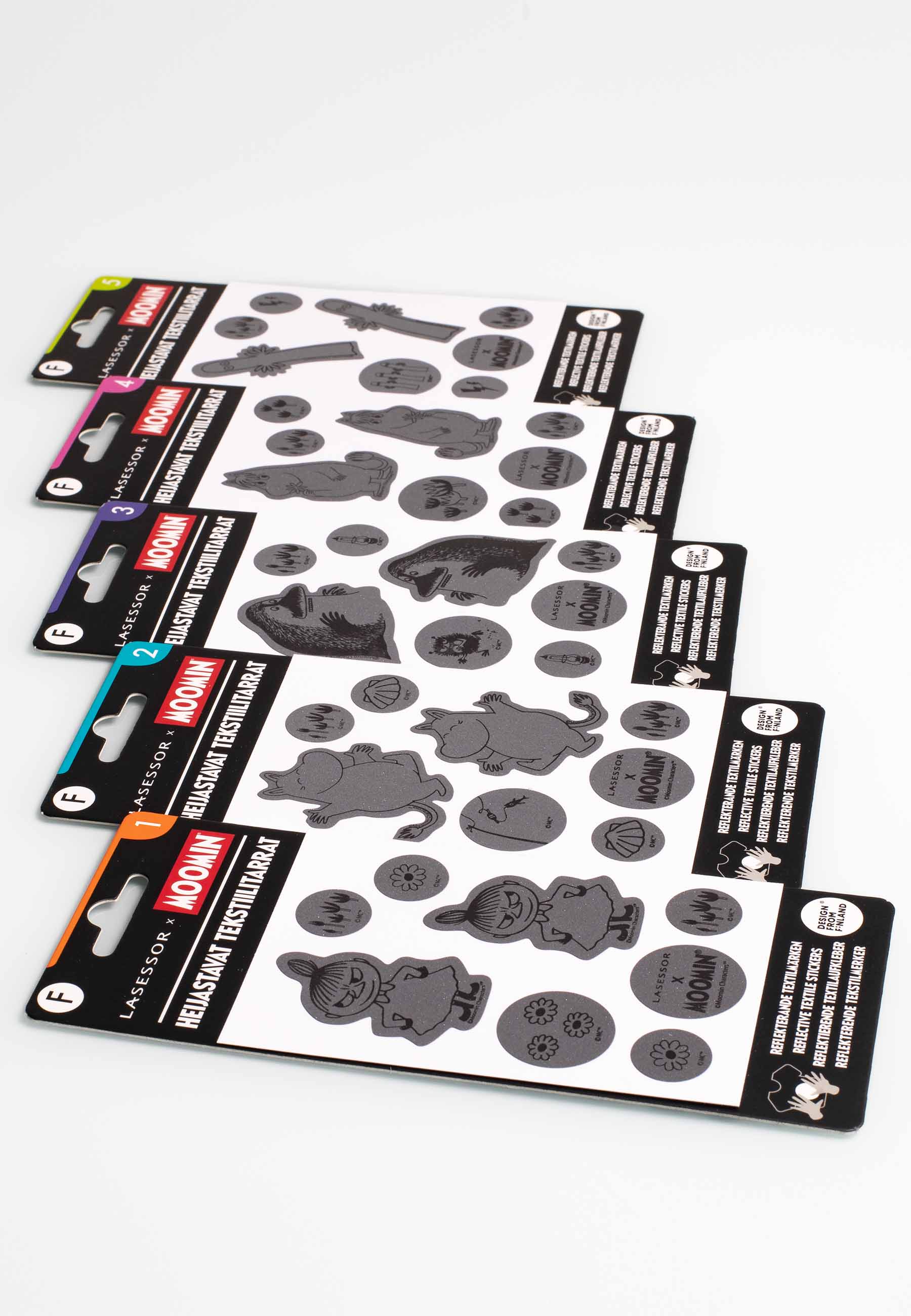 Muumi heijastava tekstiilitarra 2 Muumipeikko