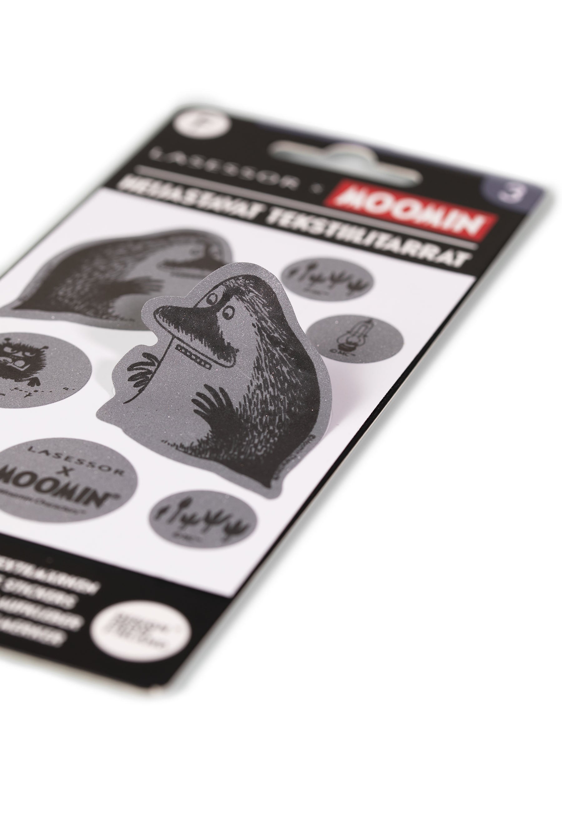 Muumi heijastava tekstiilitarra 3M Mörkö H8