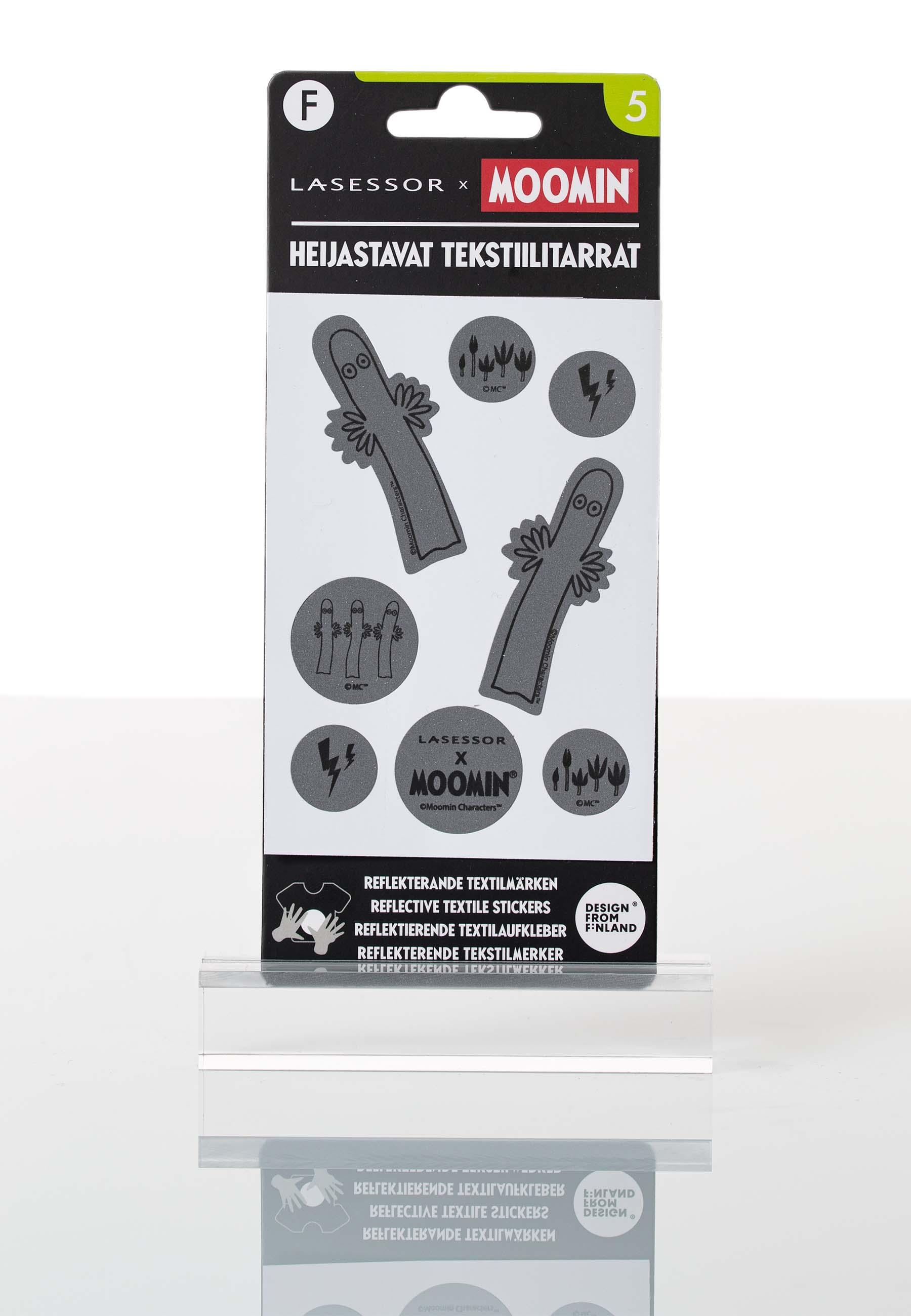 Muumi heijastava tekstiilitarra 5 Hattivatti B2