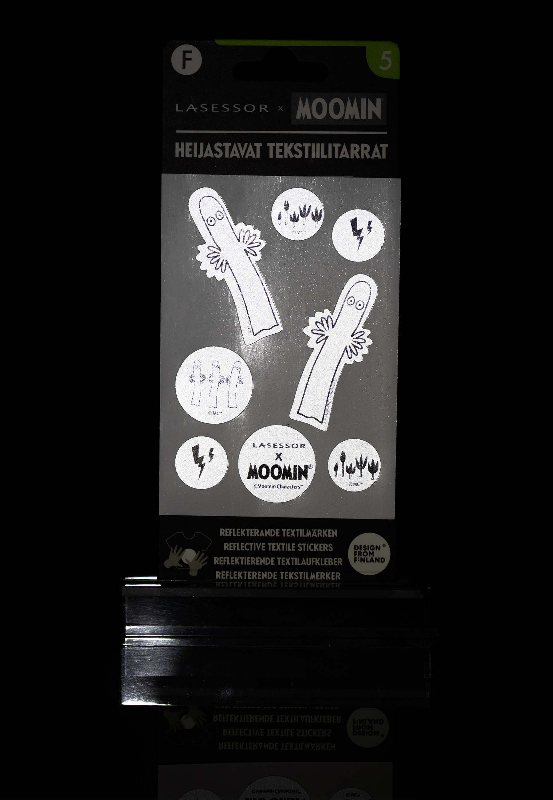 Muumi heijastava tekstiilitarra 5 Hattivatti C3