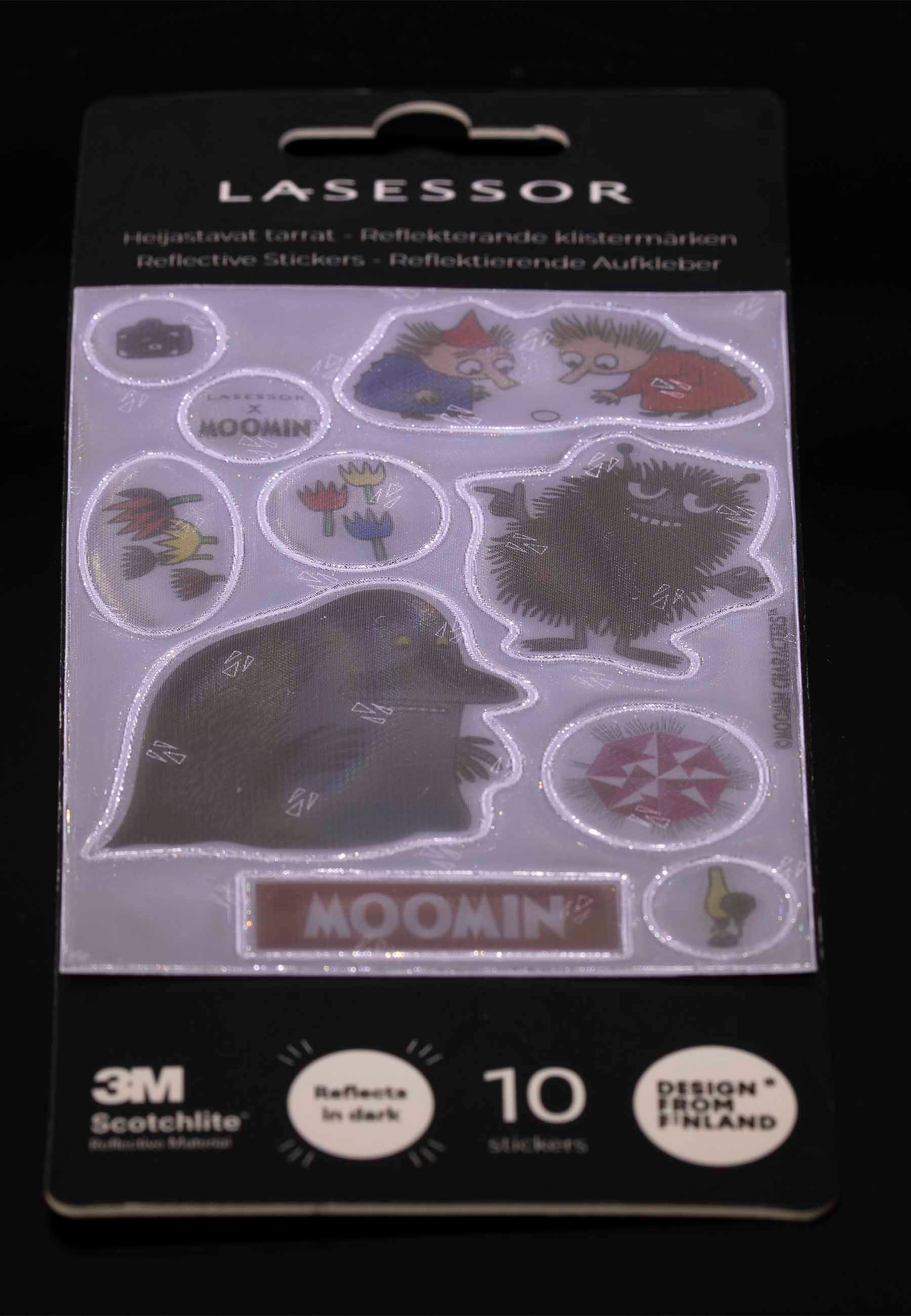 Muumi heijastava tarra Morko D4