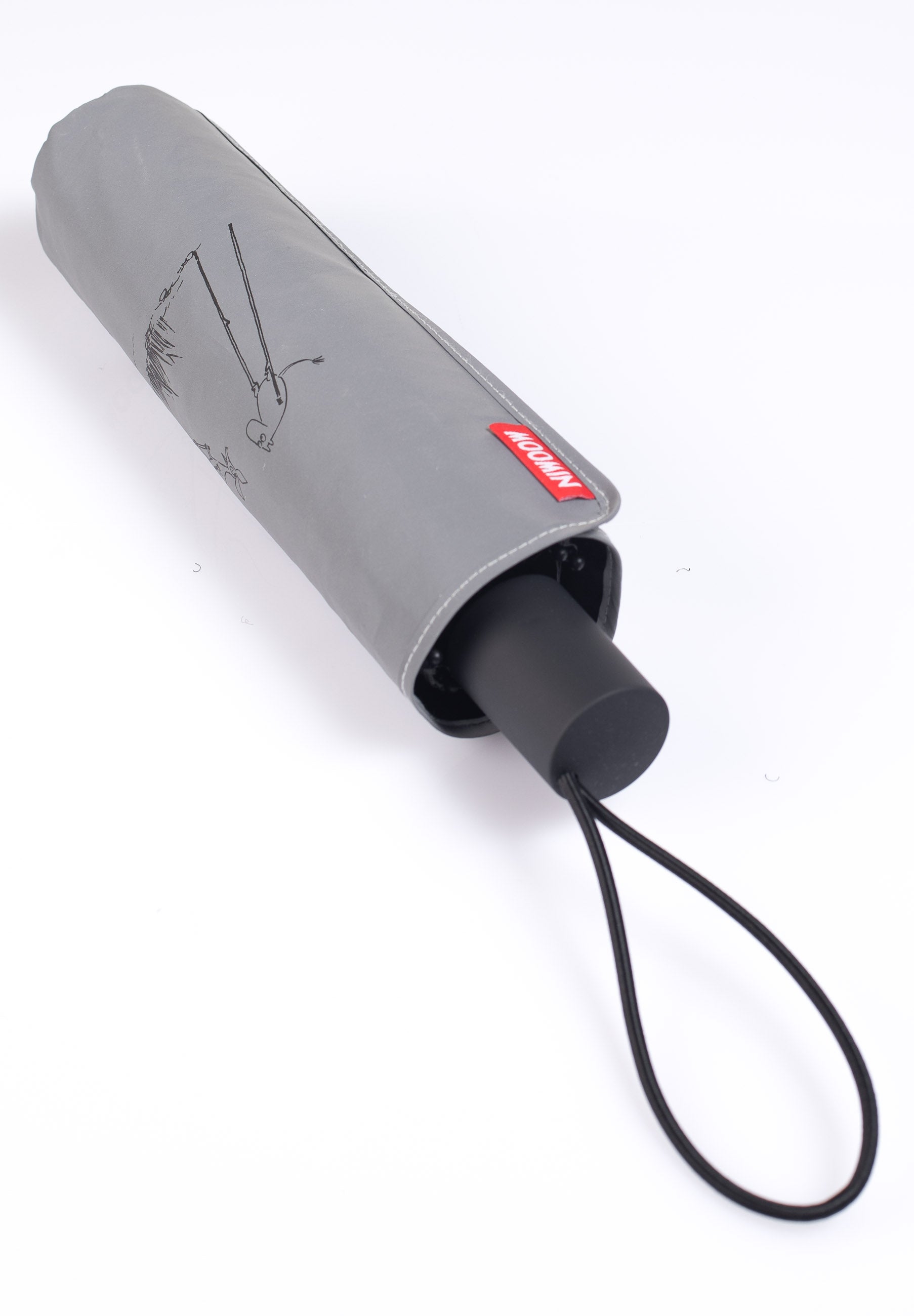 kokoontaitettava heijastava Muumi Tikapuut harmaa 3A