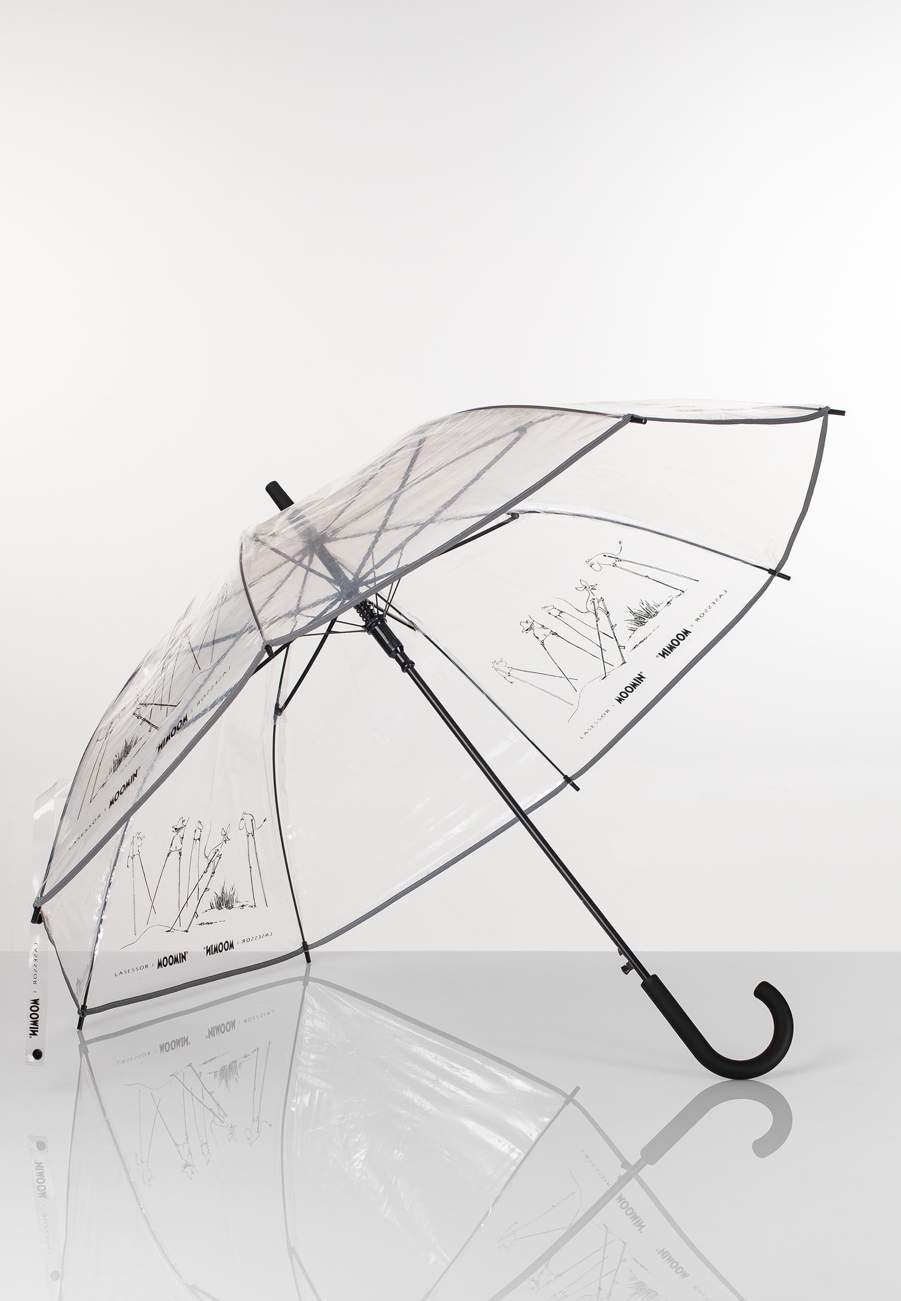 Muumi Tikapuut sateenvarjo 3M heijastavalla reunalla 1D