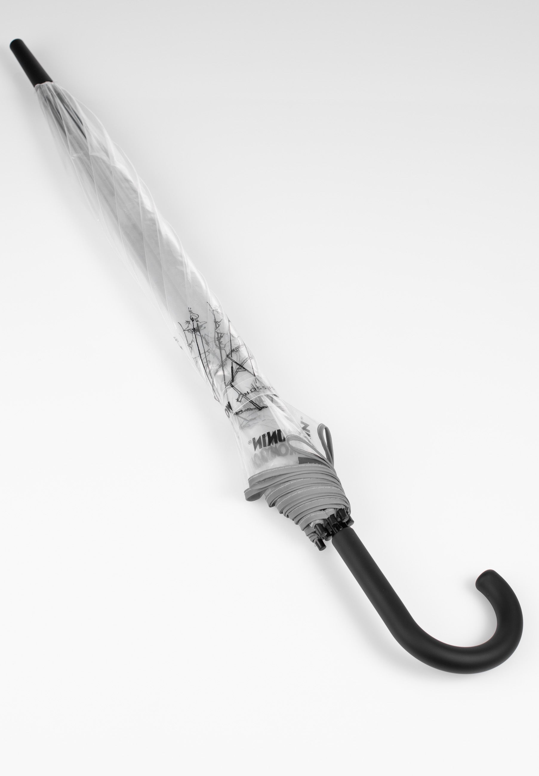 Muumi Tikapuut sateenvarjo 3M heijastavalla reunalla 3A