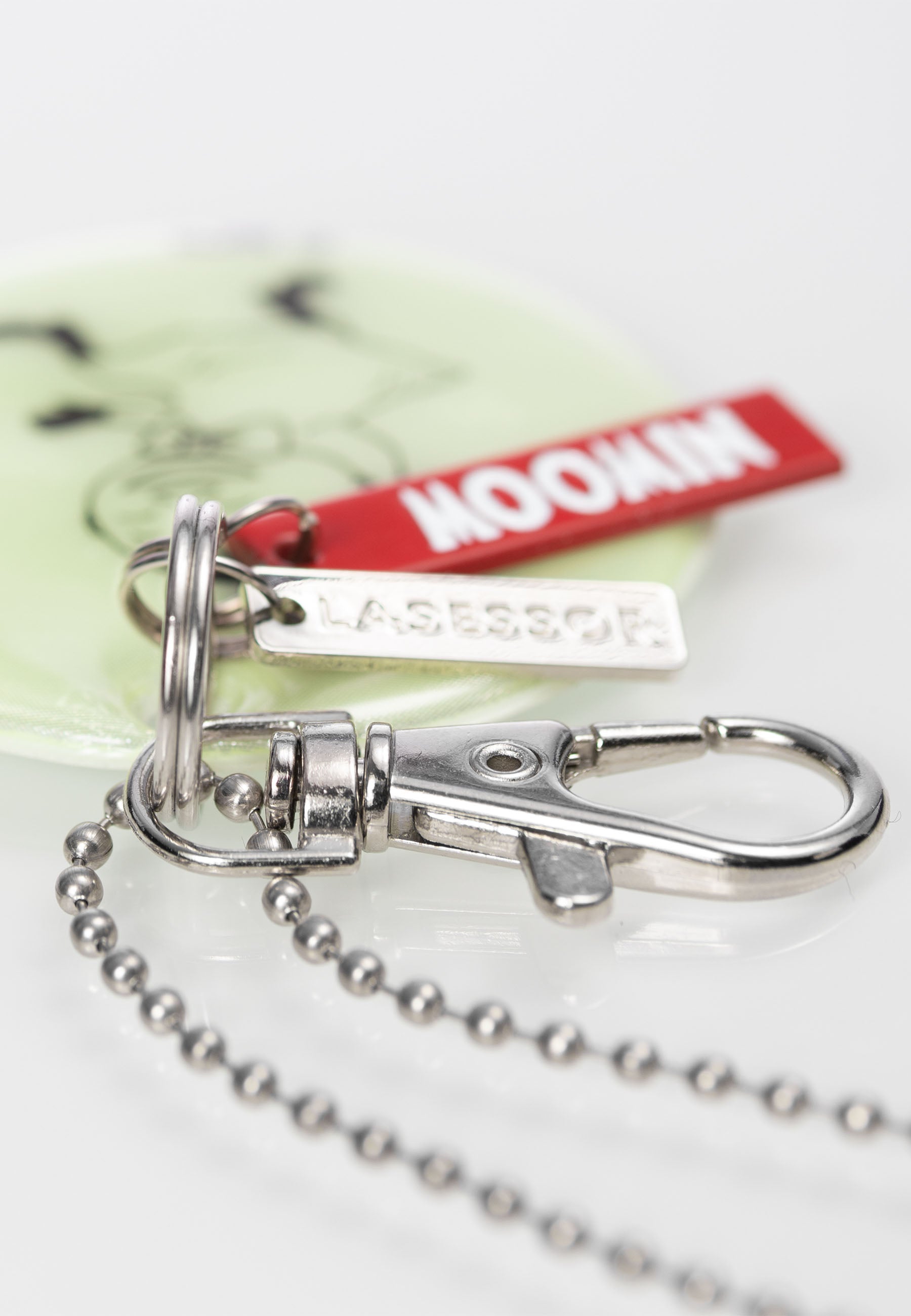 Lasessor Design Muumi Koruhohtoheijastin 4 Pikku myy lasten heijastin vihreä C3