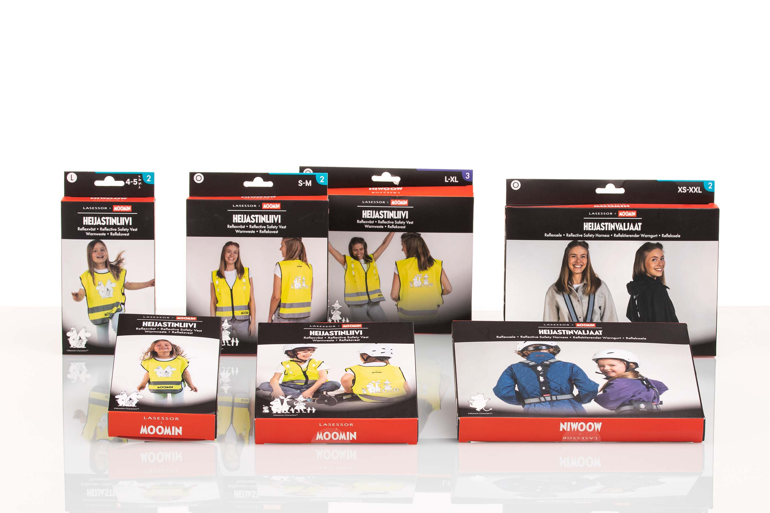 Muumi heijastinvaljaat 135-205cm CMK