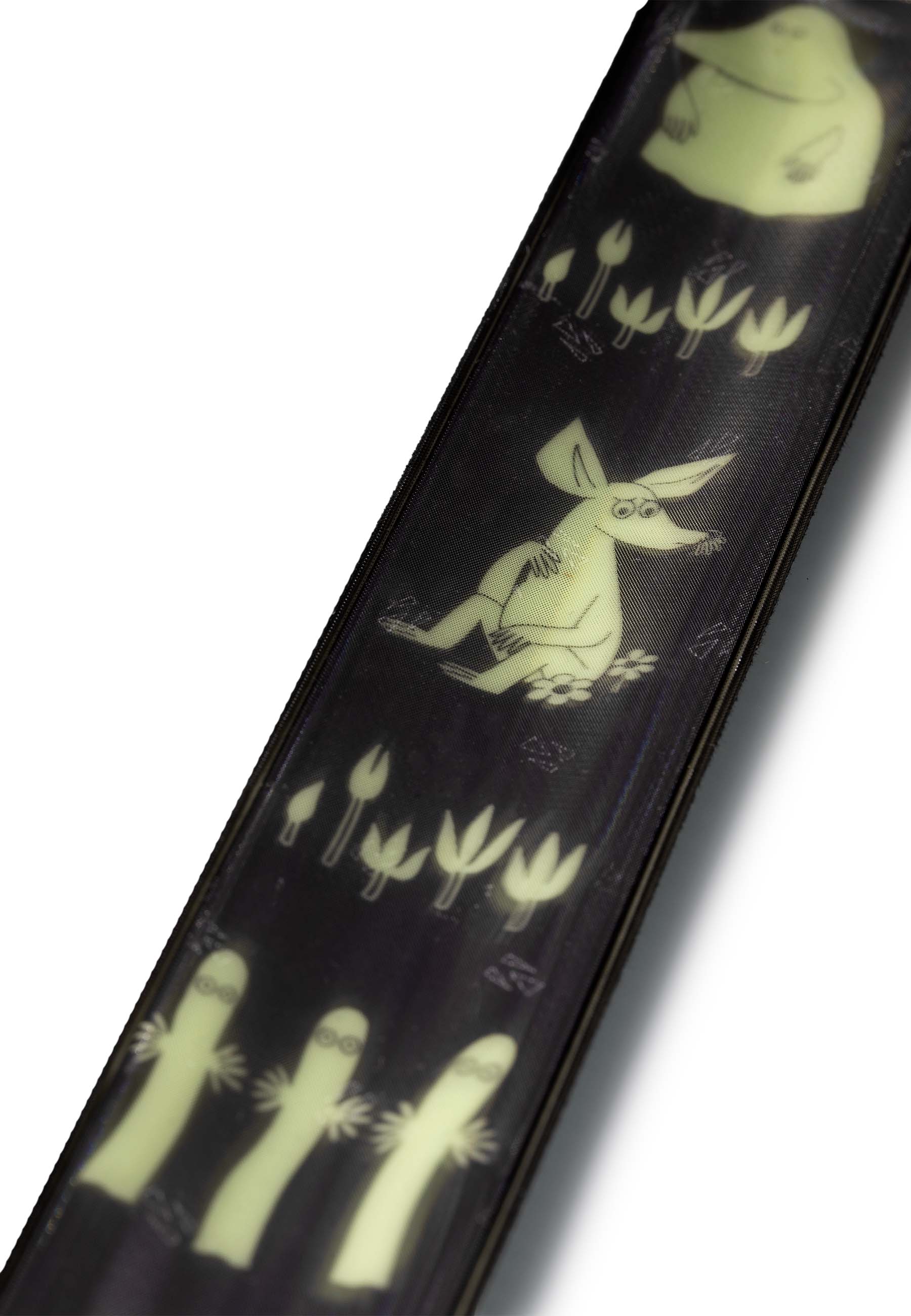 Muumi hohtojousiheijastin musta A1