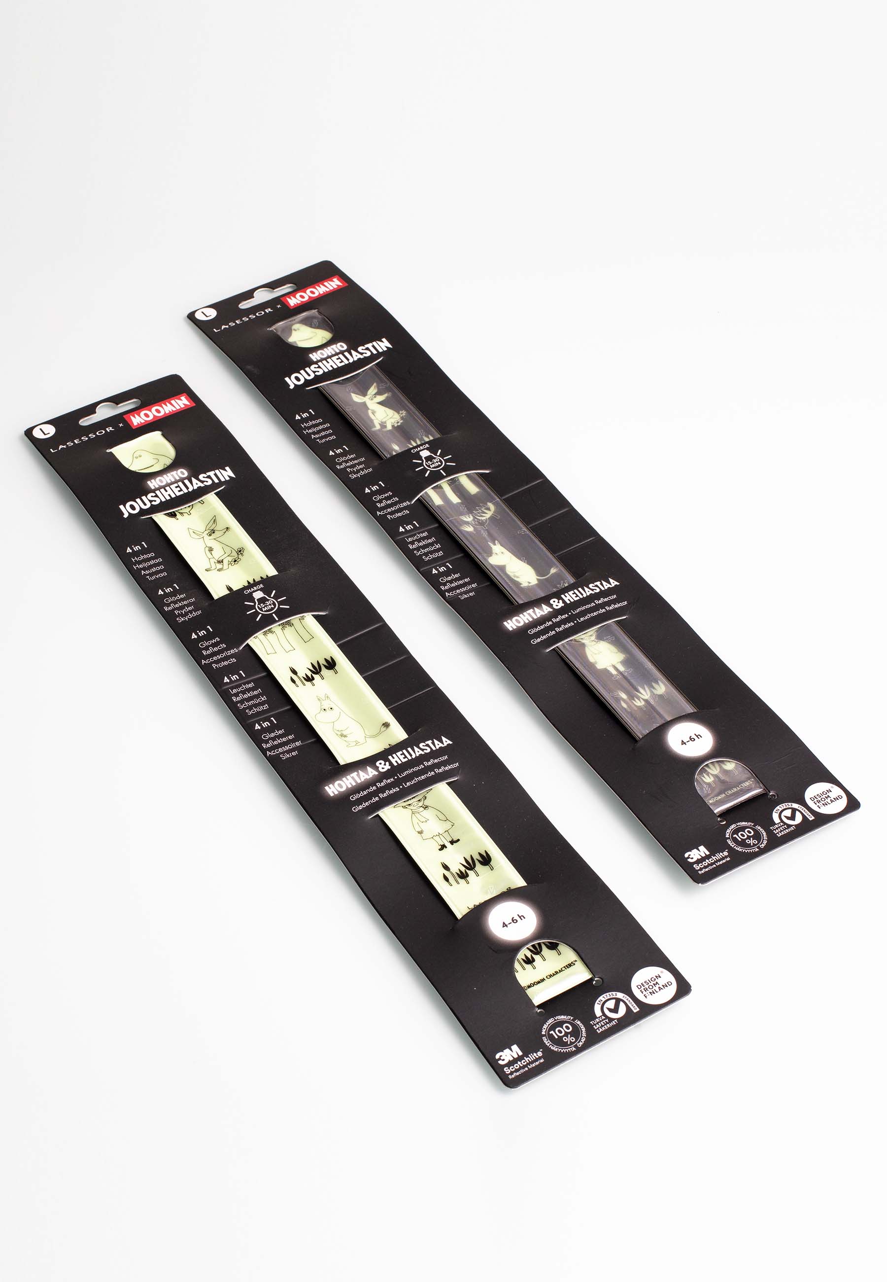 Muumi hohtojousiheijastin vihreä Musta Koko