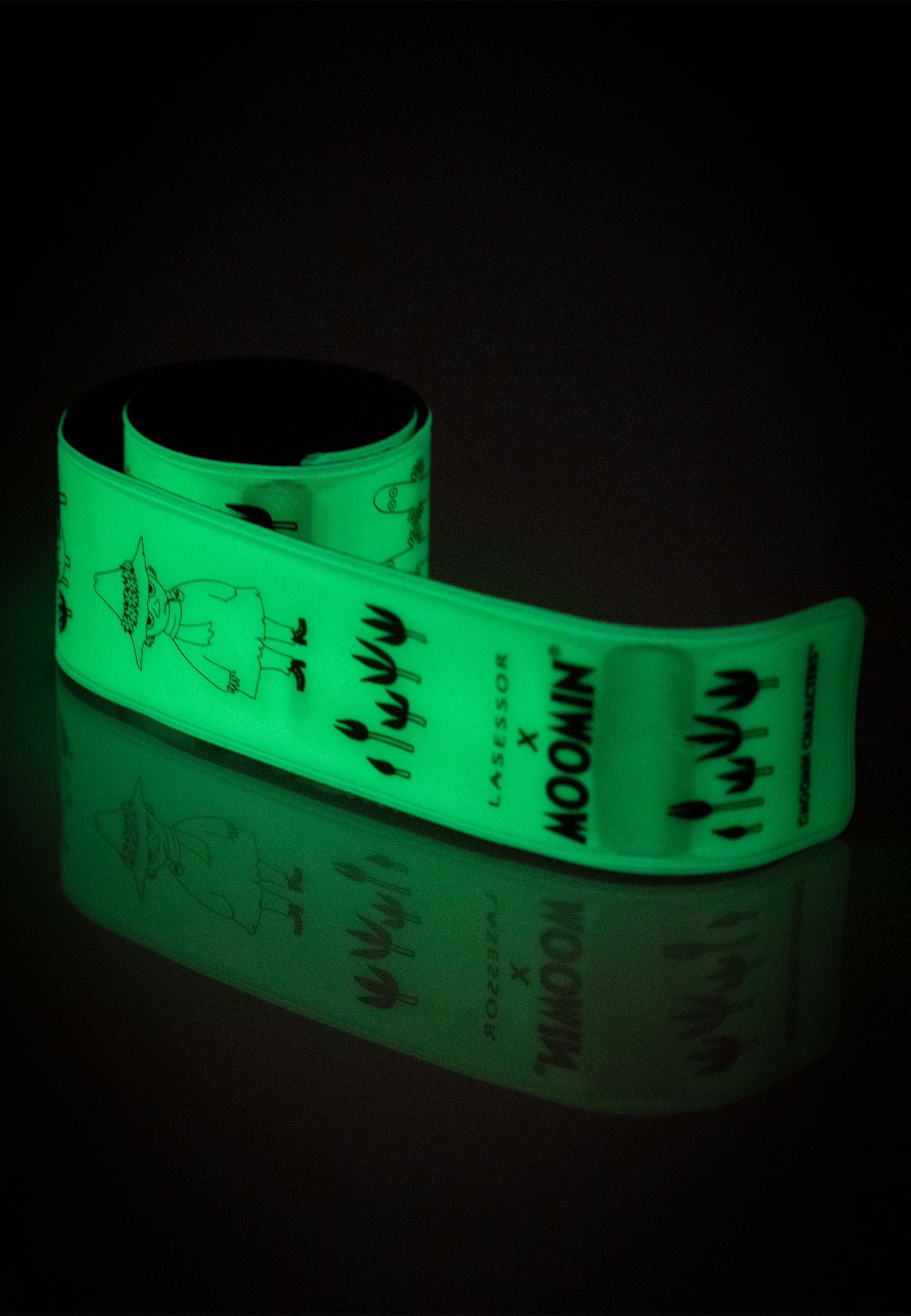 Muumi hohtojousiheijastin vihreä C3