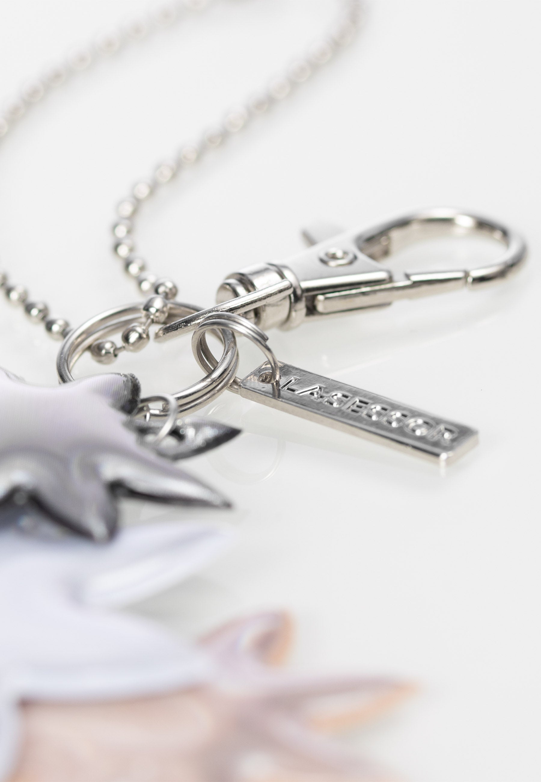 Lasessor Design Heijastinkoru 3 Edelweiss 3 Alppitähdet rose gold B2