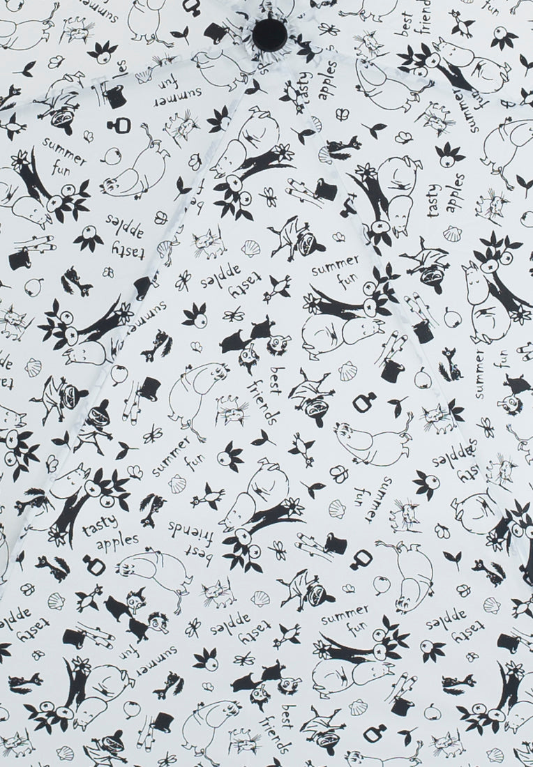 Lasessorrain-Edullinen kokoontaitettava sateenvarjo - 8790-lähikuva-kuosista