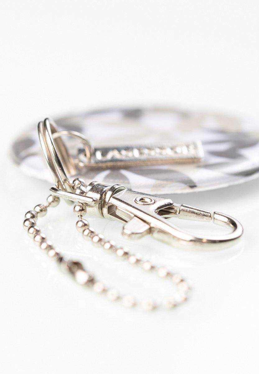 Pyöreä Kuosillinen Lasessor Koruheijastin-heijastin-lähikuva-klipsistä