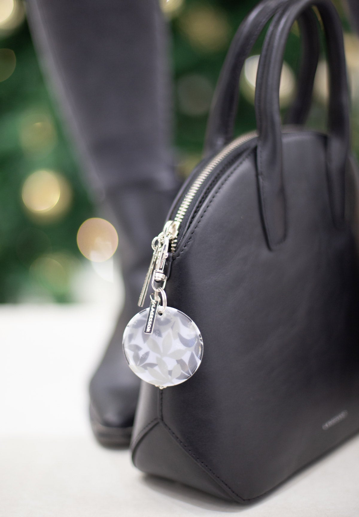 Pyöreä Kuosillinen Lasessor Koruheijastin - Lasessor