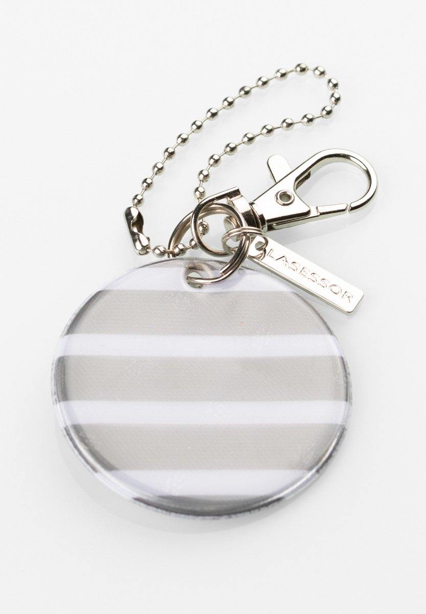 Pyöreä Kuosillinen Lasessor Koruheijastin-Raidat-heijastin-edestä