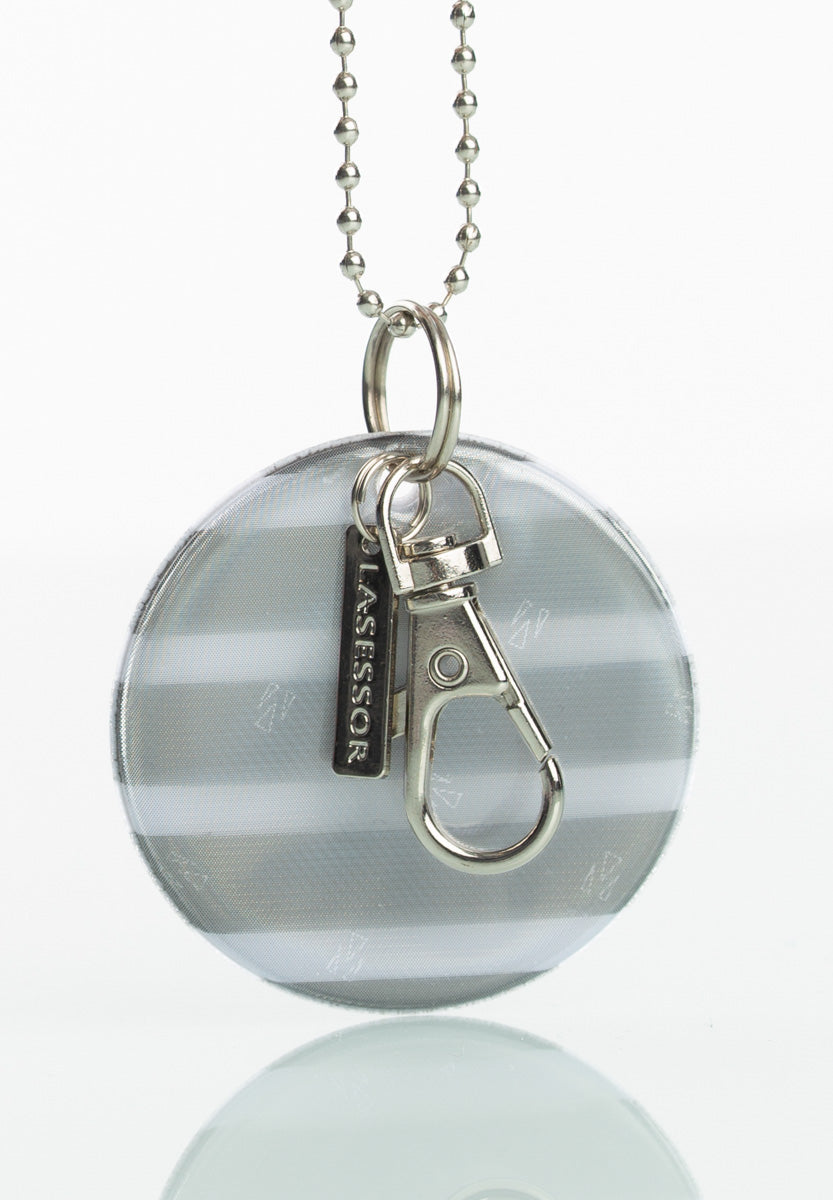 Pyöreä Kuosillinen Lasessor Koruheijastin-heijastin-roikkumassa