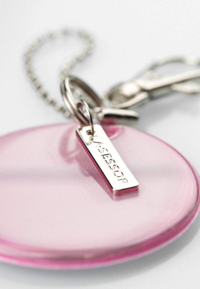 Pyöreä Yksivärinen Lasessor Koruheijastin-heijastin-lähikuva