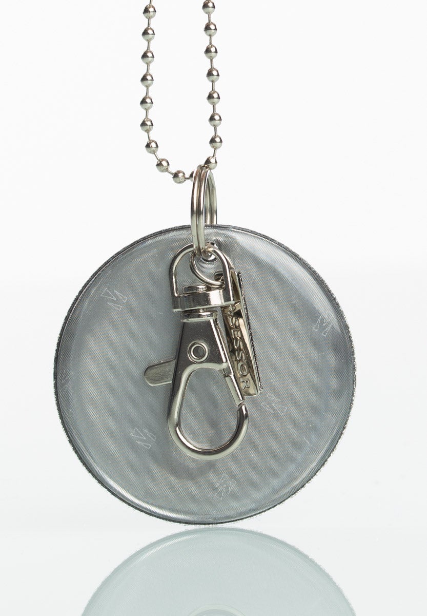 Pyöreä Yksivärinen Lasessor Koruheijastin-heijastin-roikkumassa