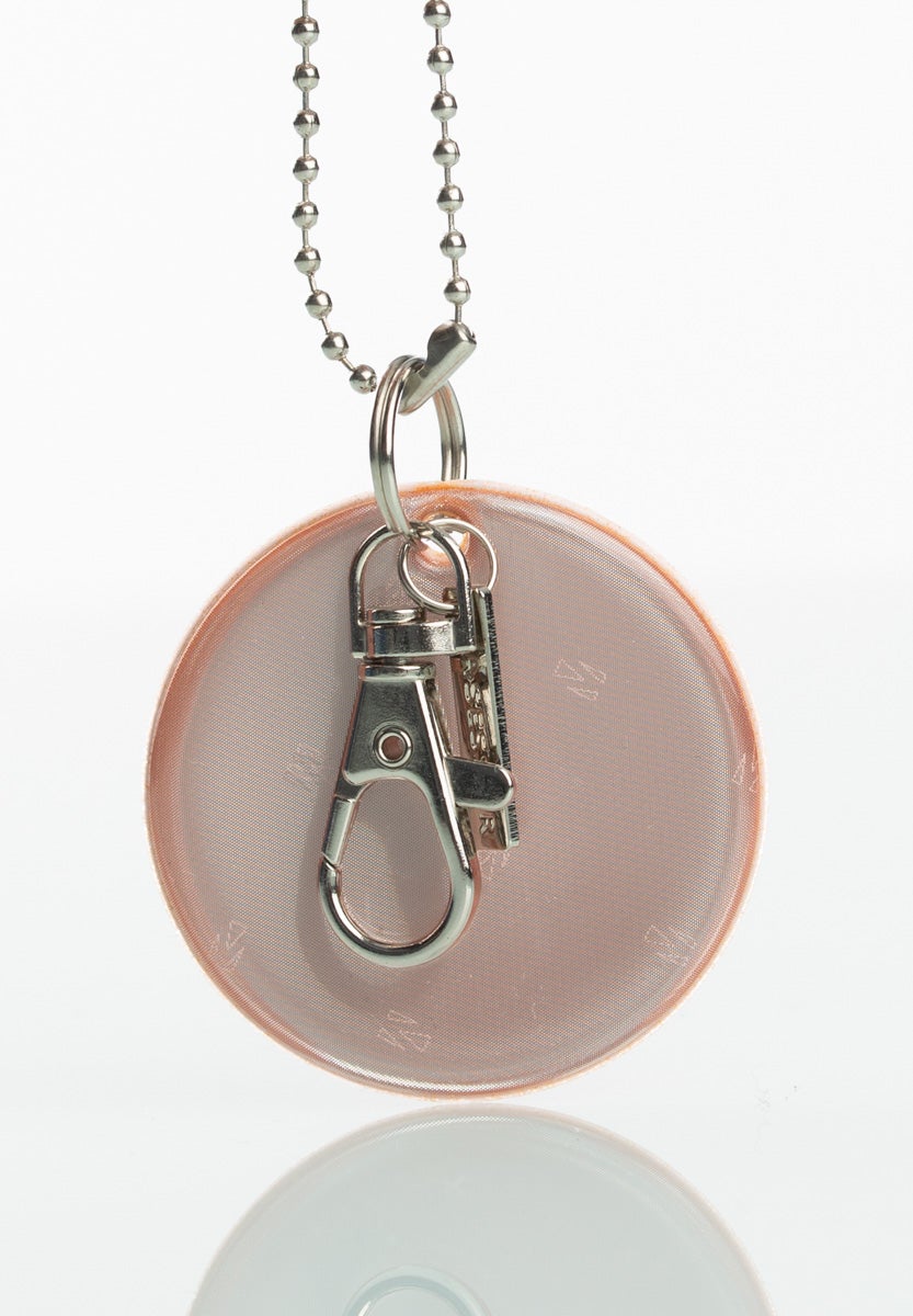 Pyöreä Yksivärinen Lasessor Koruheijastin-heijastin-roikkumassa