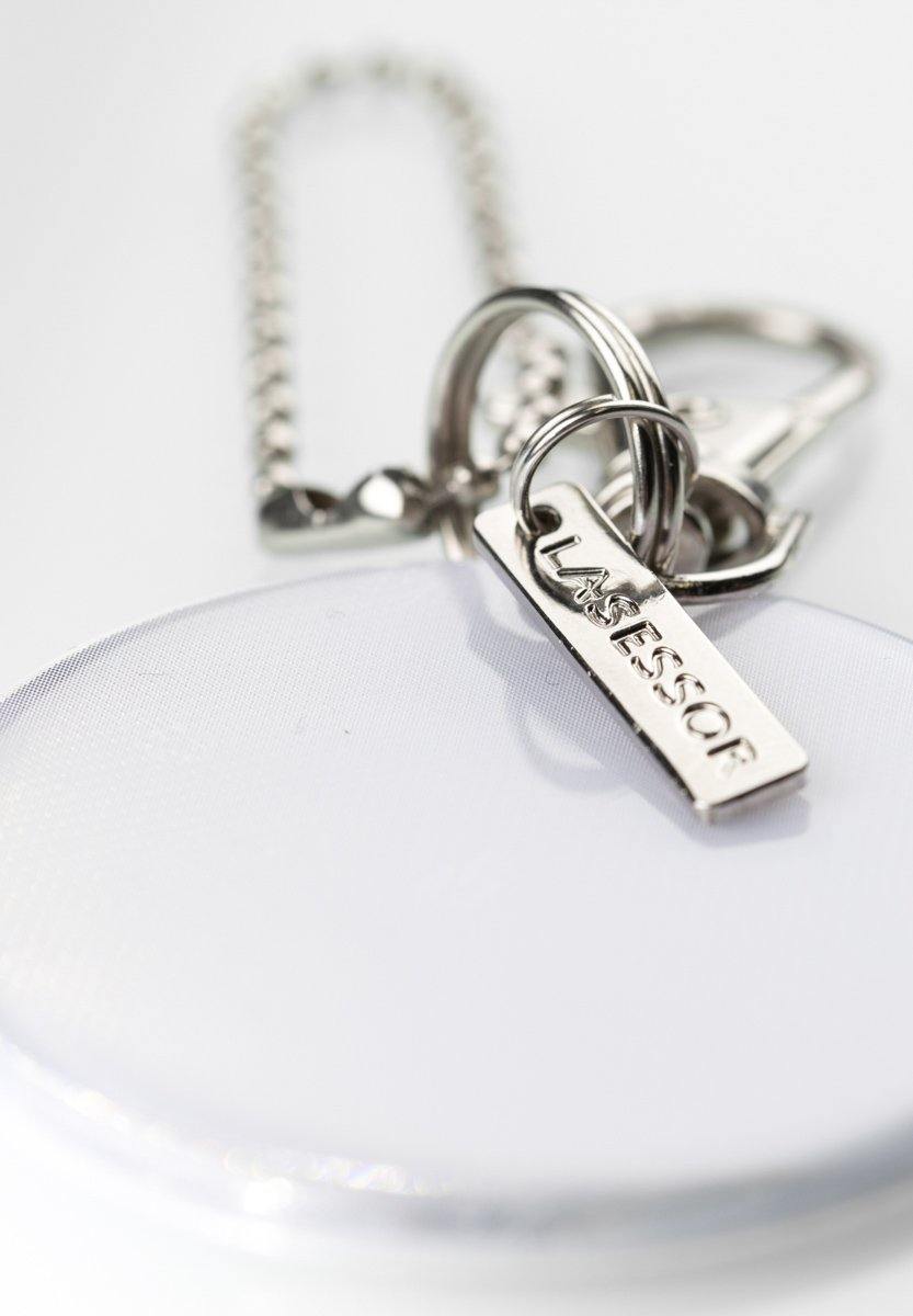 Pyöreä Yksivärinen Lasessor Koruheijastin-heijastin-lähikuva