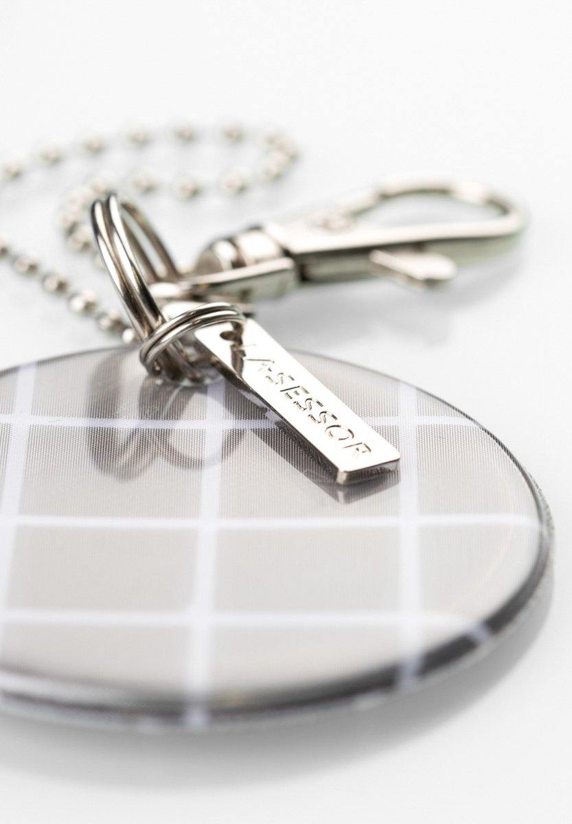 Pyöreä Kuosillinen Lasessor Koruheijastin-heijastin-lähikuva