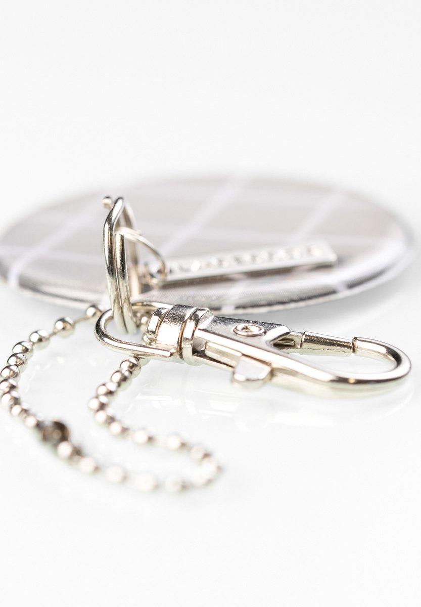 Pyöreä Kuosillinen Lasessor Koruheijastin-heijastin-lähikuva-klipsistä