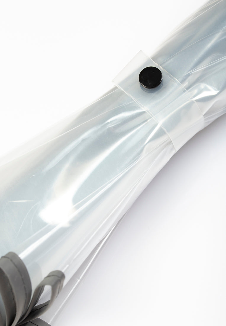 Lasessor rain Läpinäkyvä sateenvarjo suljinnauha