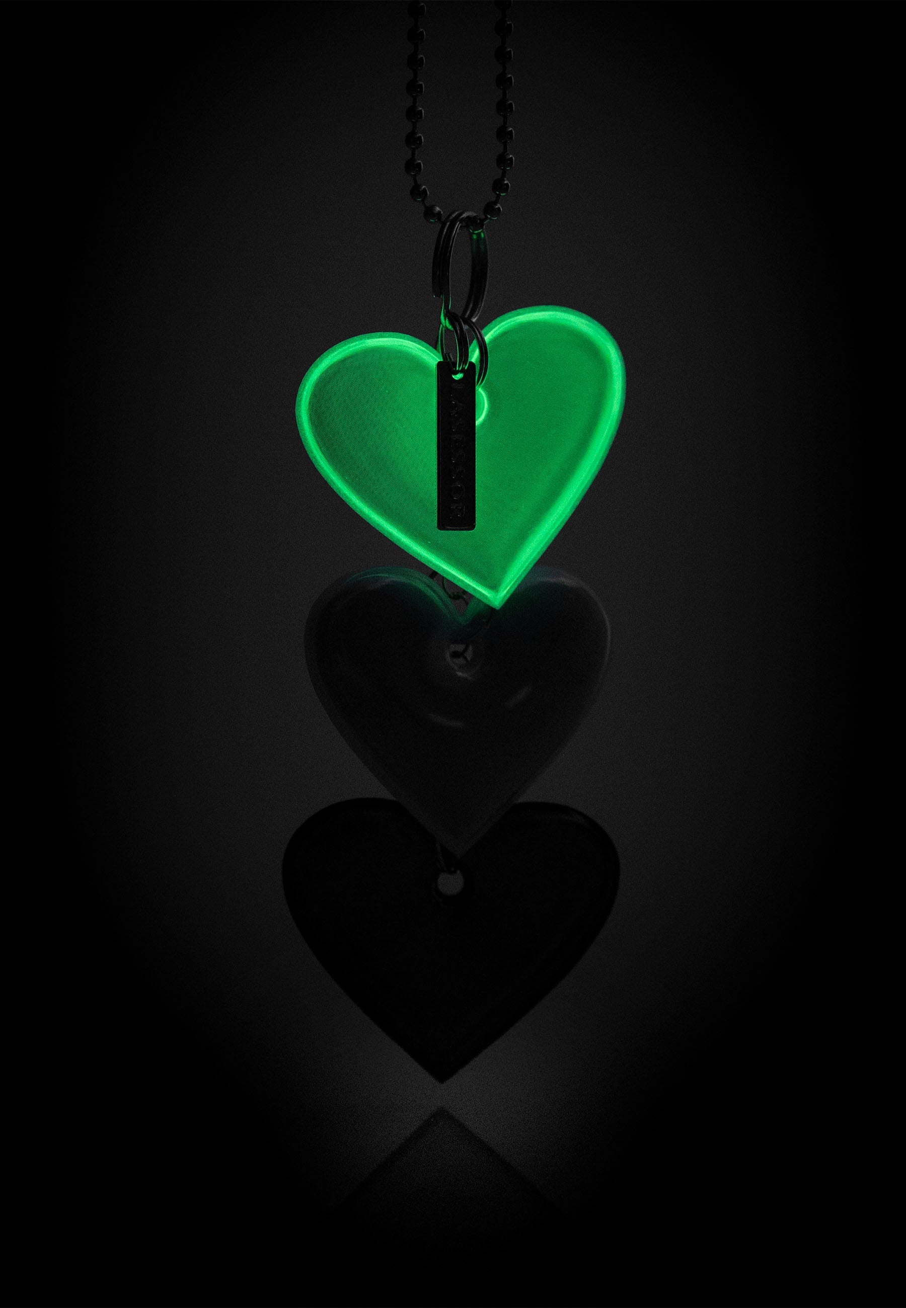 3 Sydäntä Lasessor hohtokoruheijastin - Lasessor