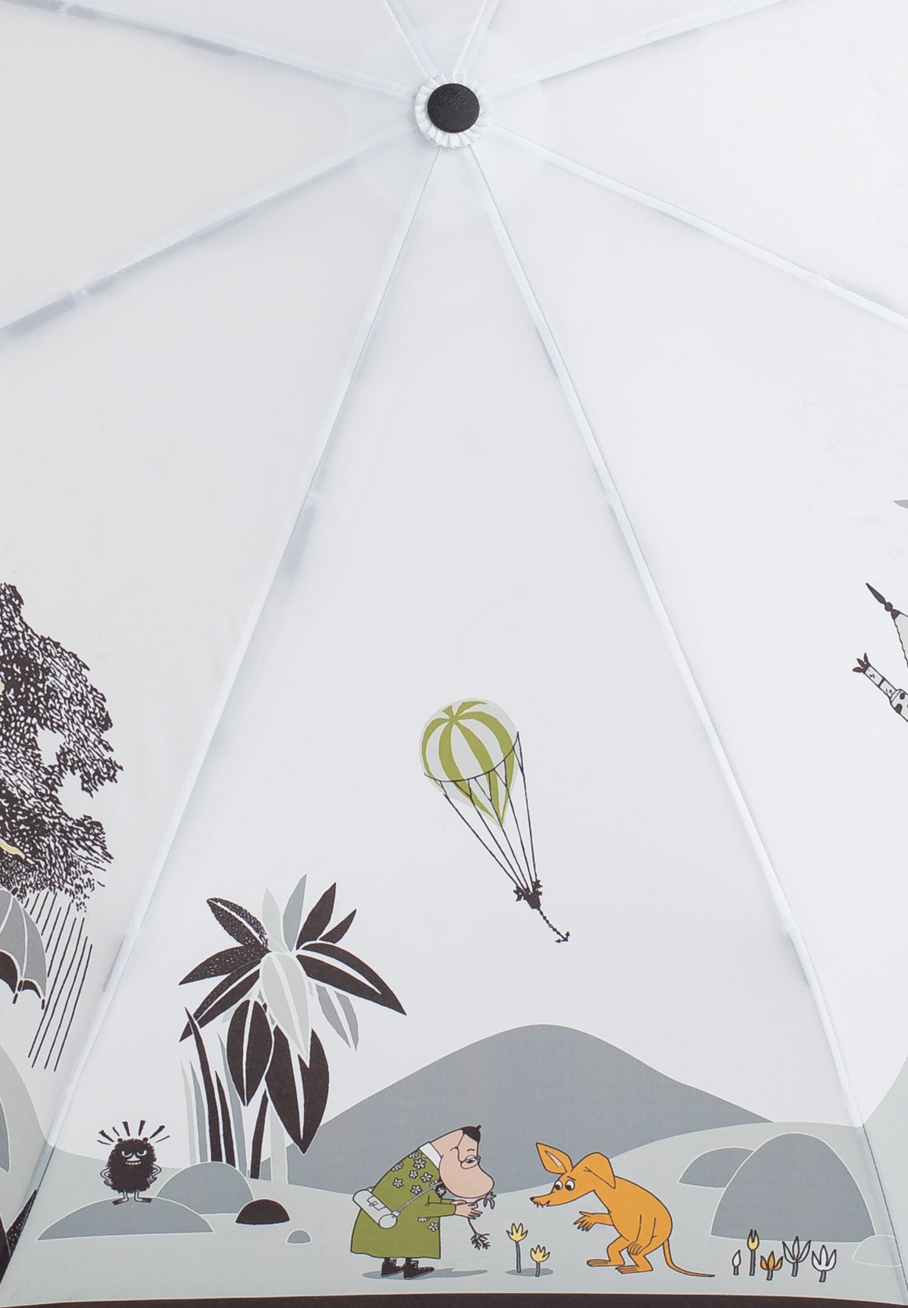 Muumi kestävä kokoontaitettava sateenvarjo - 8775M - Lasessor