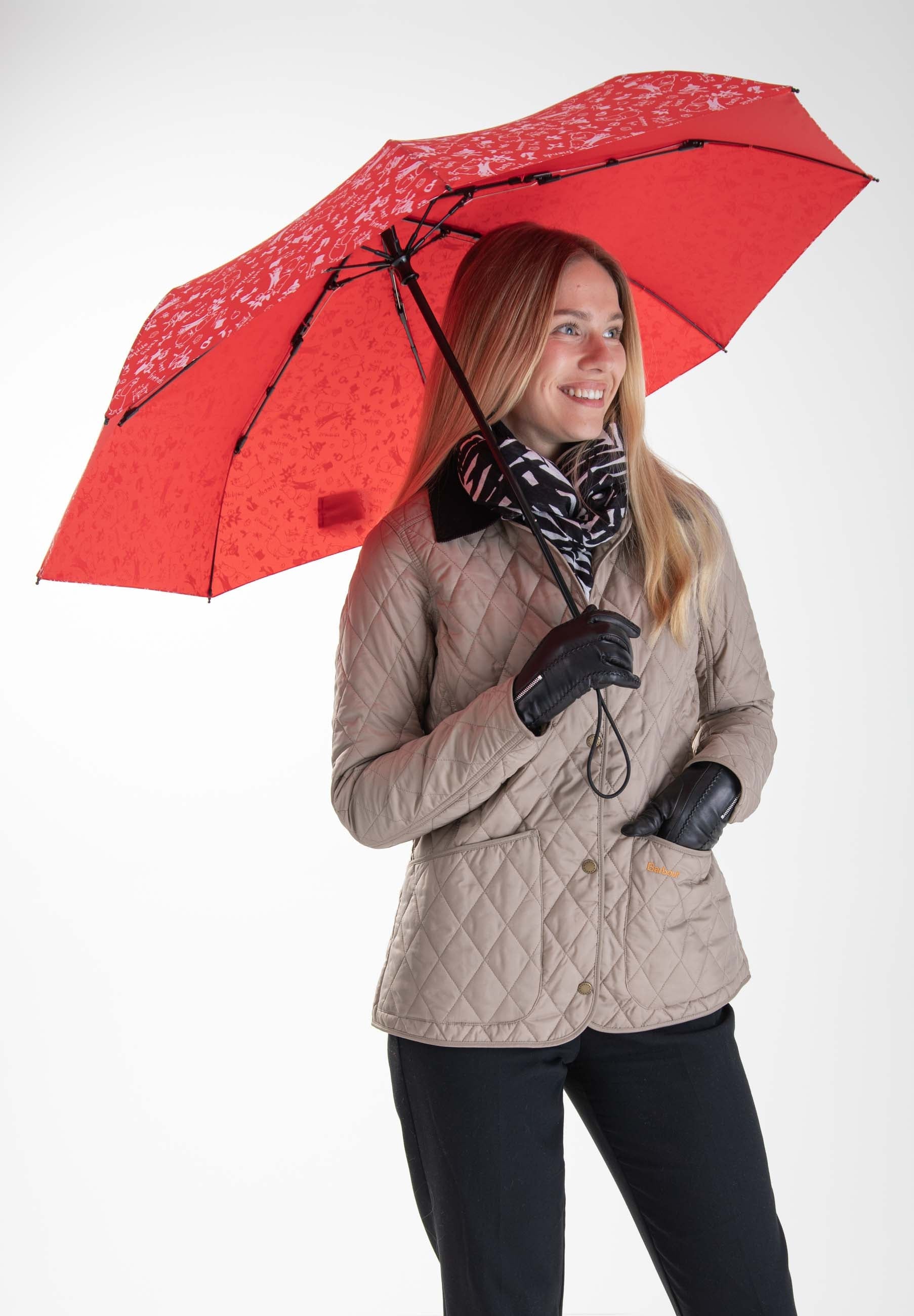 Muumi kestävä kokoontaitettava sateenvarjo - 8775M - Lasessor