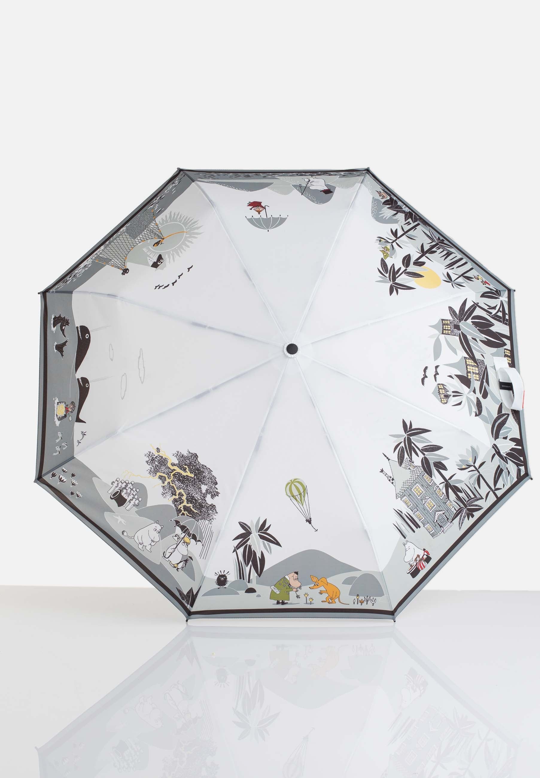 Muumi kestävä kokoontaitettava sateenvarjo - 8775M - Lasessor