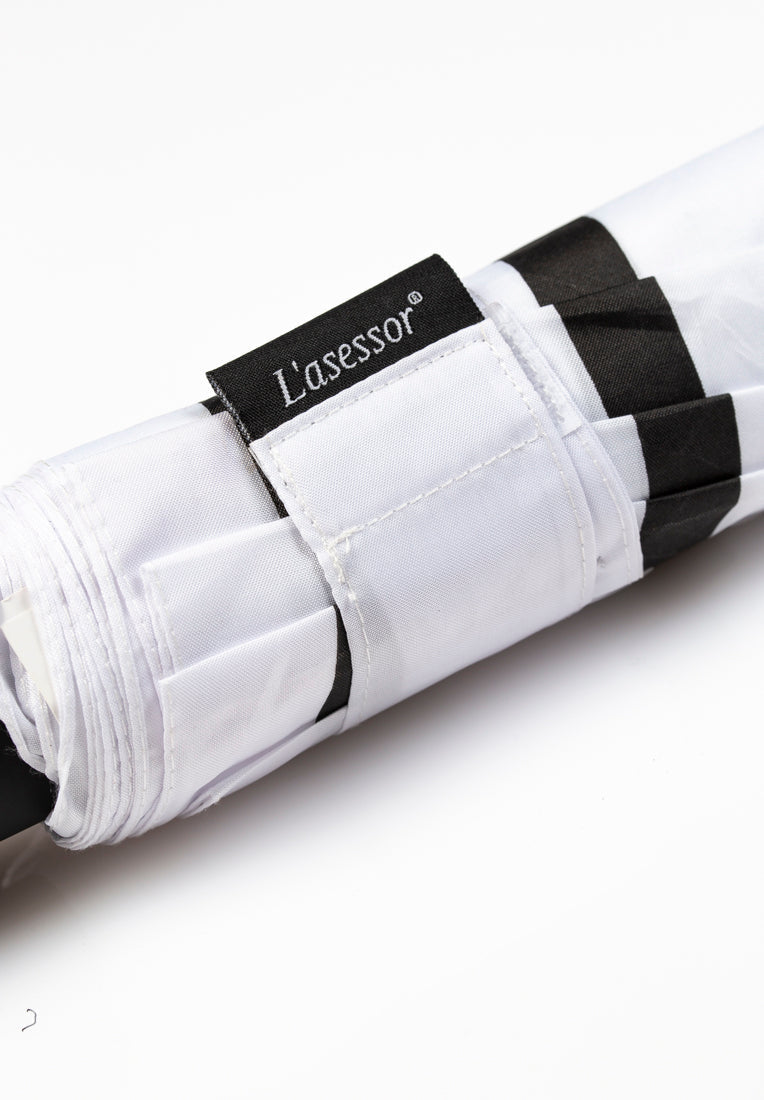 Lasessorrain-Kestävä kokoontaitettava sateenvarjo - 8775-suljinnauha