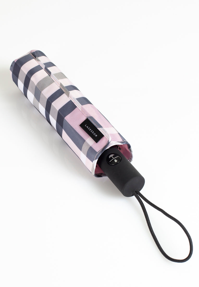 Lasessorrain-Täysautomaattinen kokoontaitettava sateenvarjo - 8772-ylhaalta