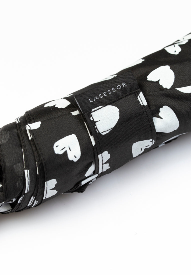 Lasessorrain-Täysautomaattinen kokoontaitettava sateenvarjo - 8772-suljinnauha