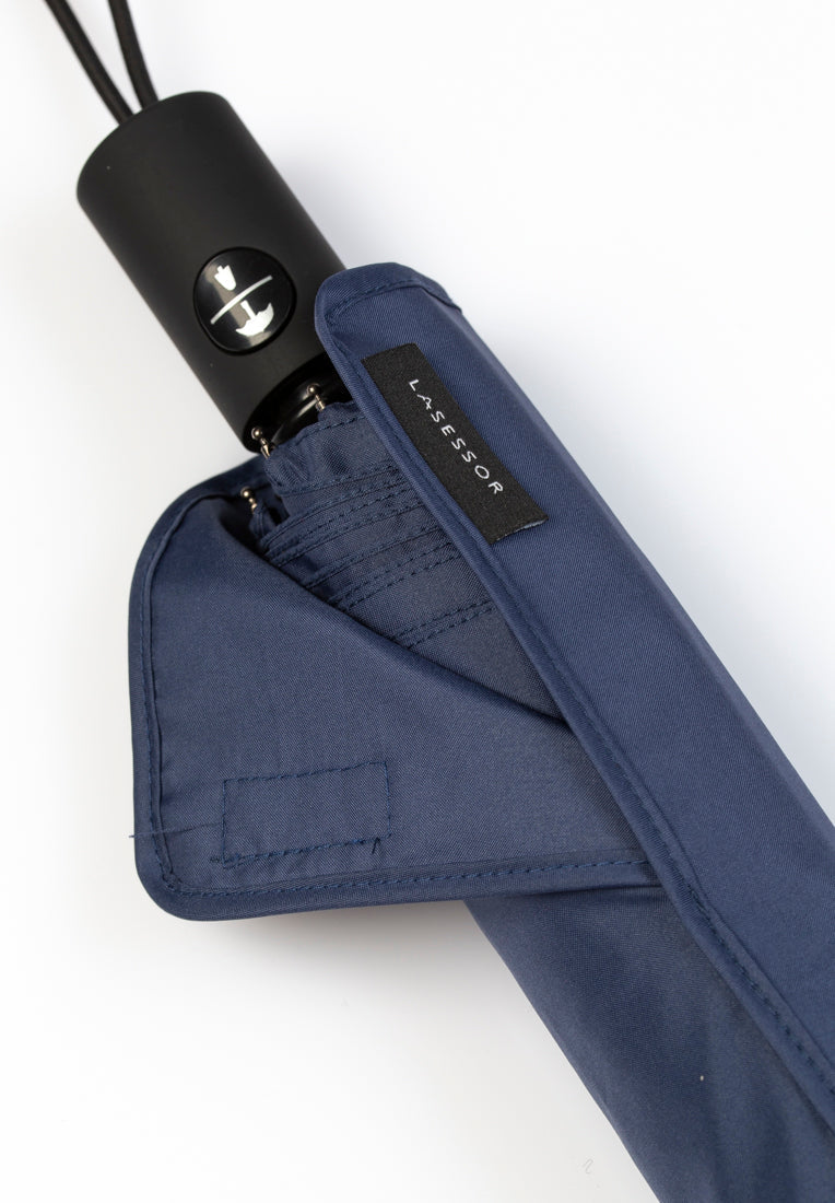 Lasessorrain-Täysautomaattinen kokoontaitettava sateenvarjo - 8772-suojapussi