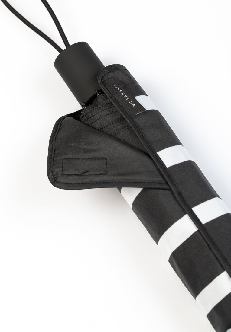 Lasessorrain-Kestävä kokoontaitettava sateenvarjo - 8775-suojapussi