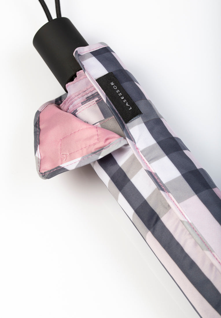 Lasessorrain-Kestävä kokoontaitettava sateenvarjo - 8775-suojapussi