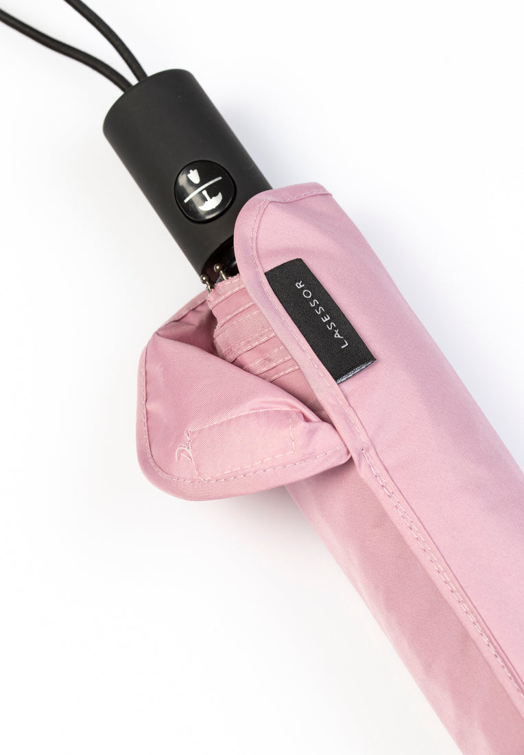 Lasessorrain-Täysautomaattinen kokoontaitettava sateenvarjo - 8772-suojapussi