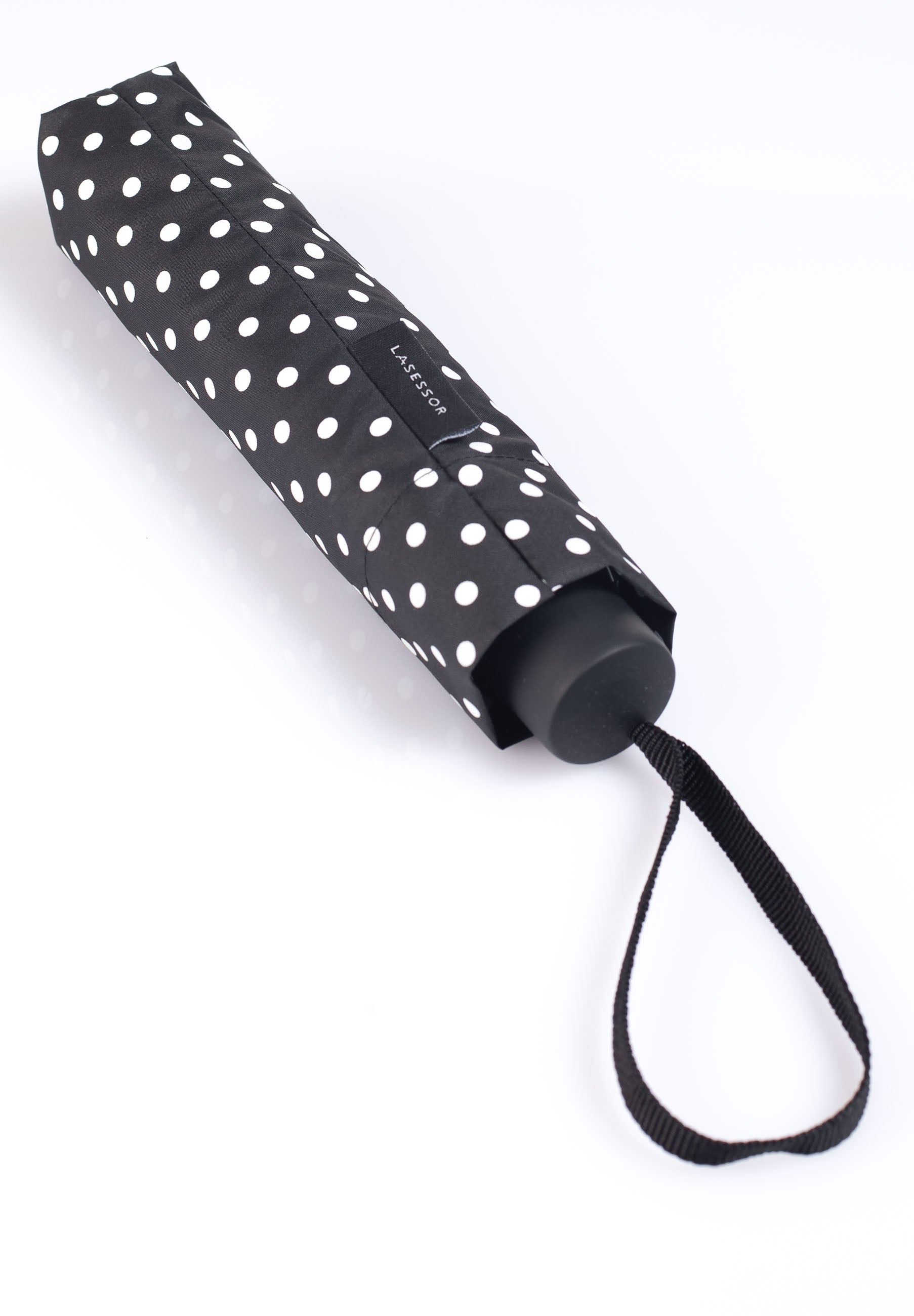 Edullinen kokoontaitettava Muumi Puutarha sateenvarjo 3M heijastava mustavalkoisetpallot 3A