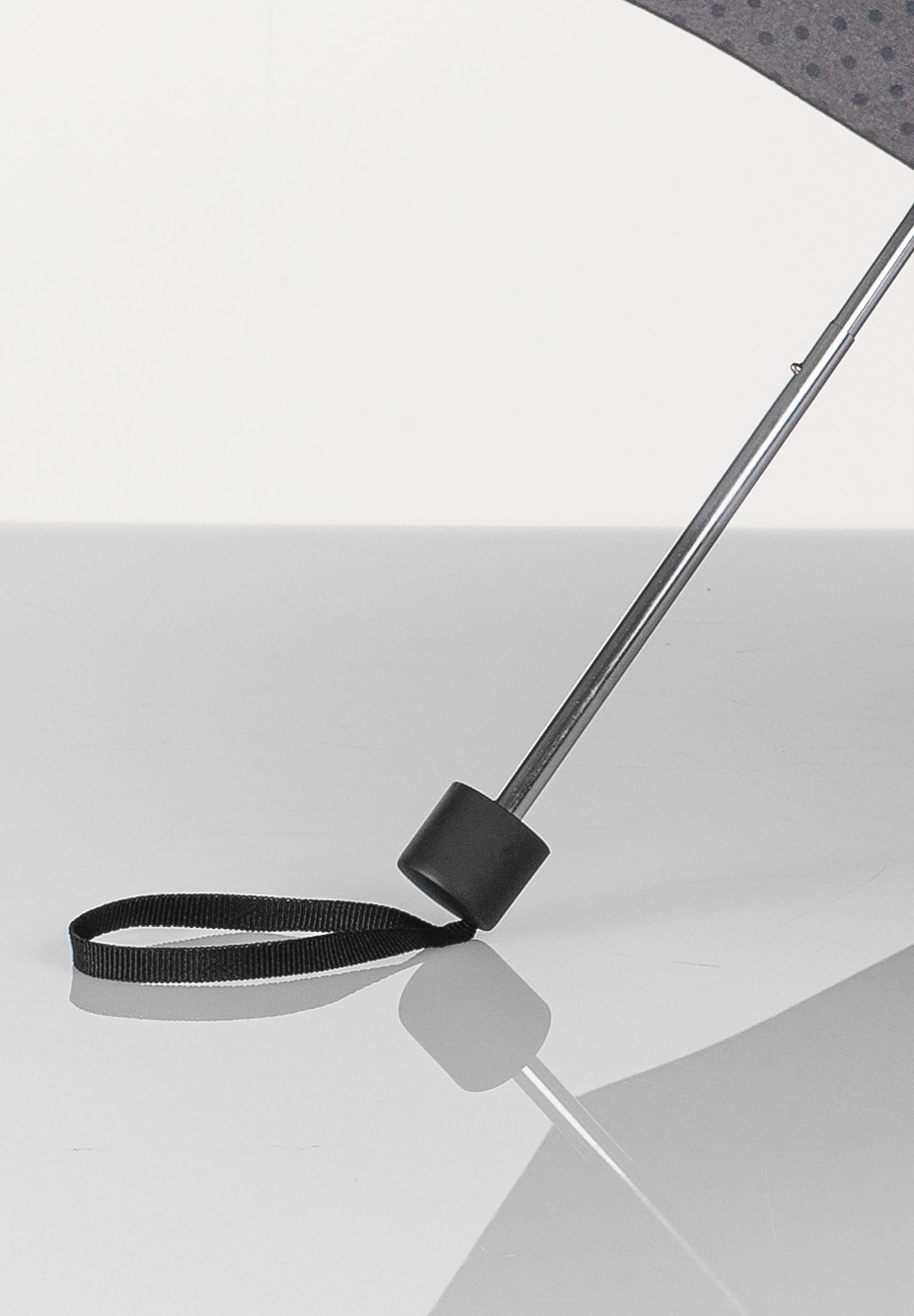 Edullinen kokoontaitettava Muumi Puutarha sateenvarjo 3M heijastava mustavalkoisetpallot 5D