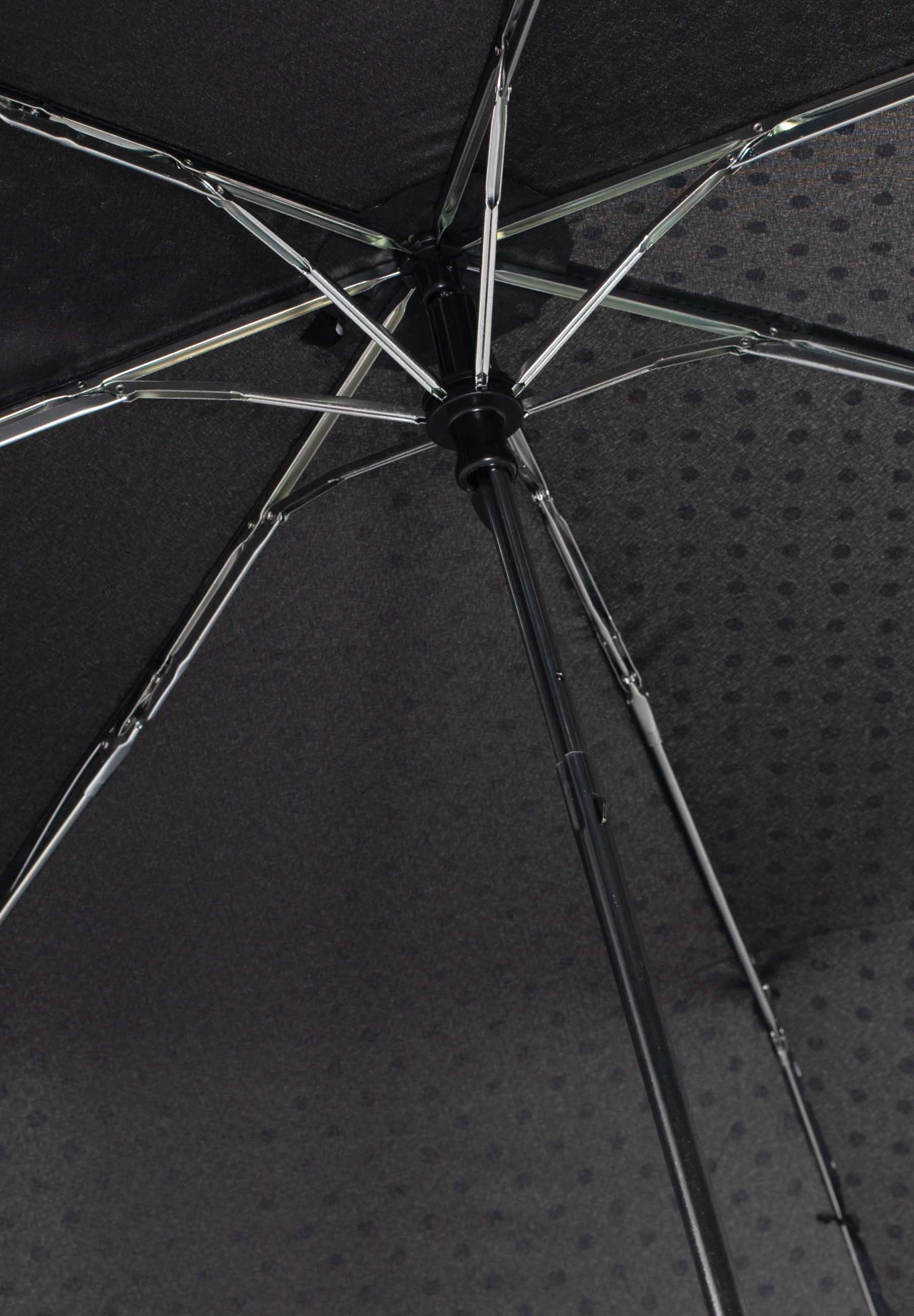 Edullinen kokoontaitettava Muumi Puutarha sateenvarjo 3M heijastava mustavalkoisetpallot 6G